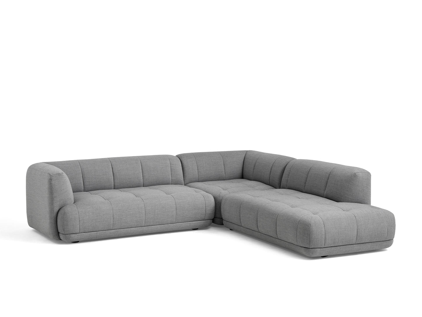 Quilton Corner Sofa by HAY - Combination 24 / Left / Remix 143