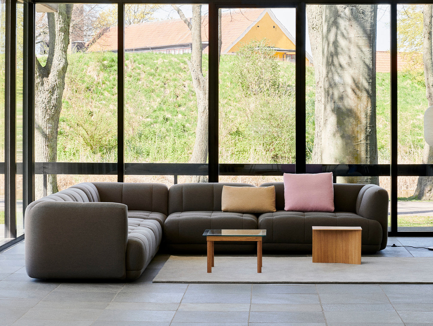 Quilton Corner Sofa by HAY - Combination 25 / Mode 007 Hollow