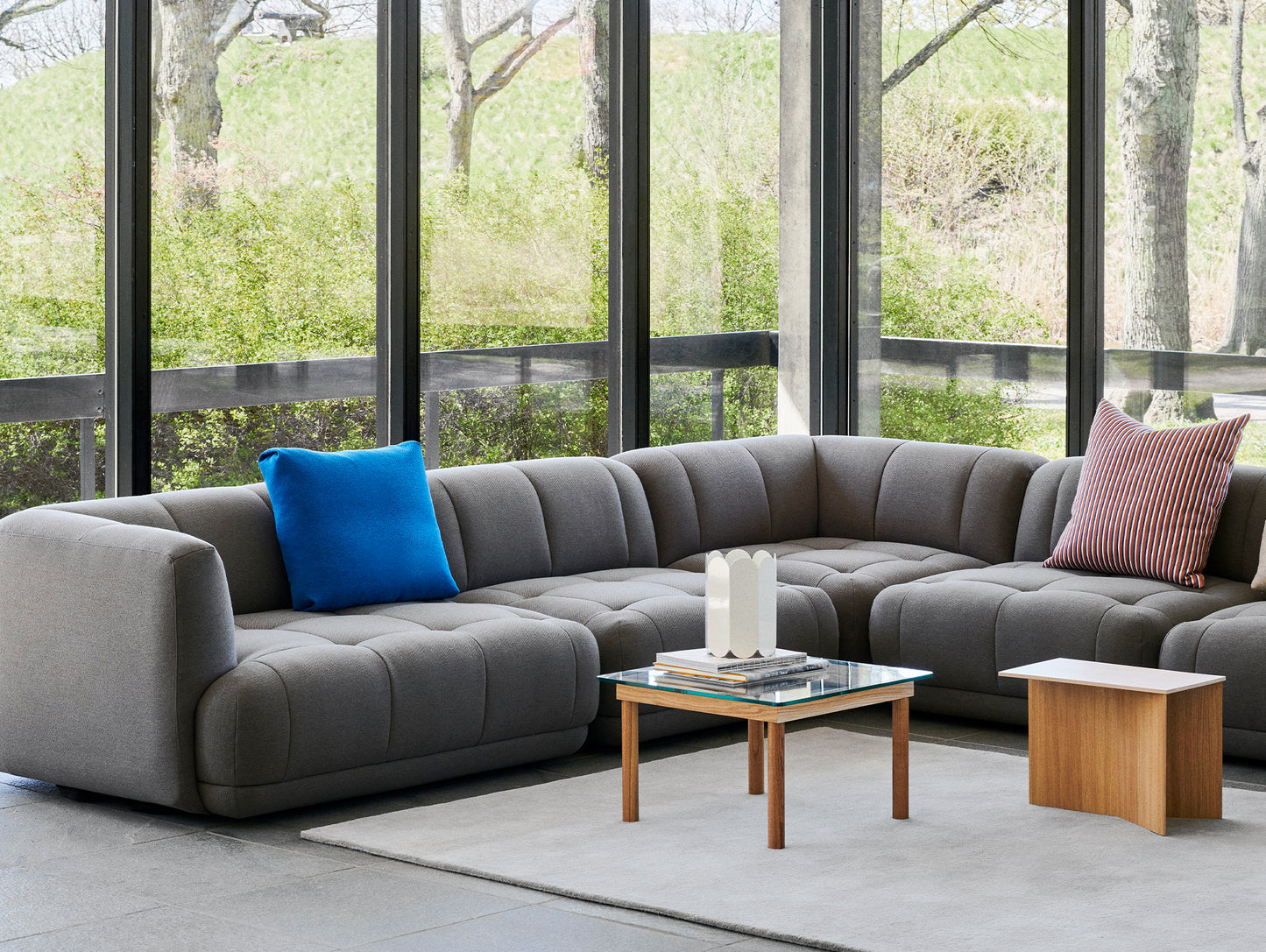 Quilton Corner Sofa by HAY - Combination 25 / Mode 007 Hollow