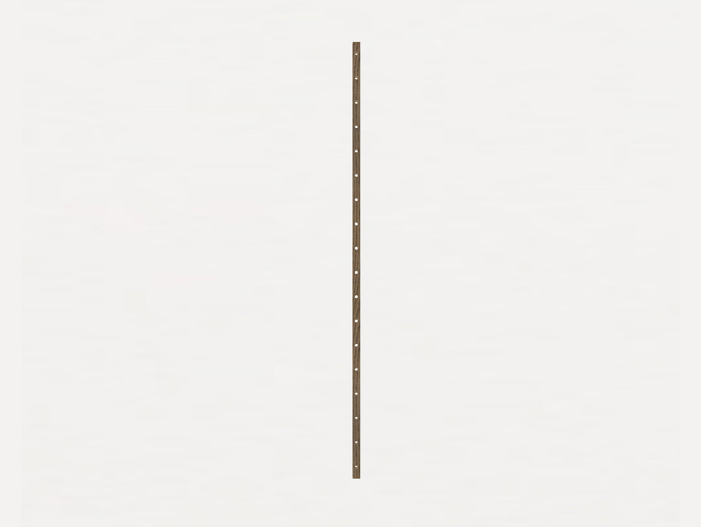 Height: 1148 cm Rail in Dark Oiled Oak by Frama