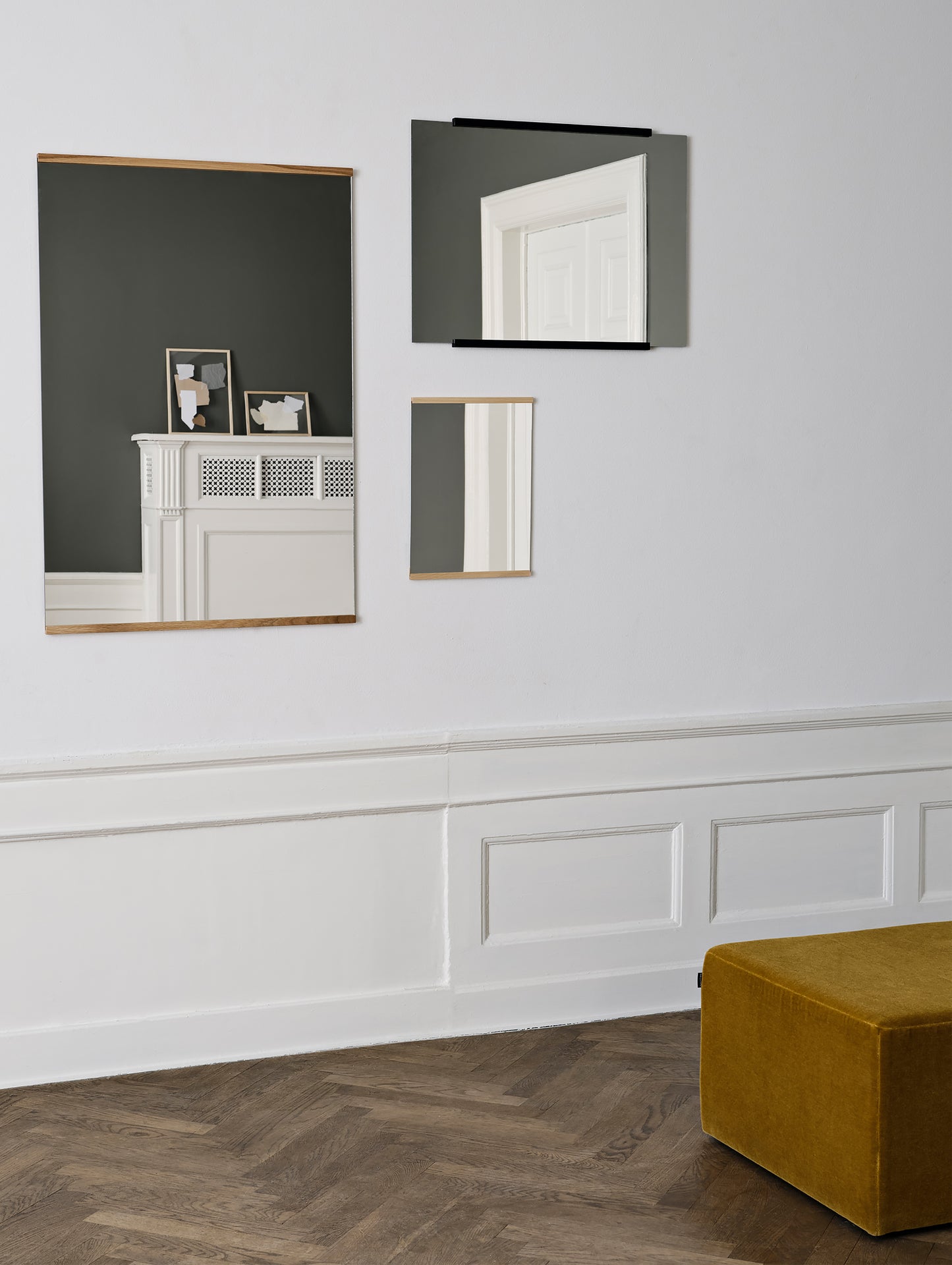 Rectangular Wall Mirror by Moebe