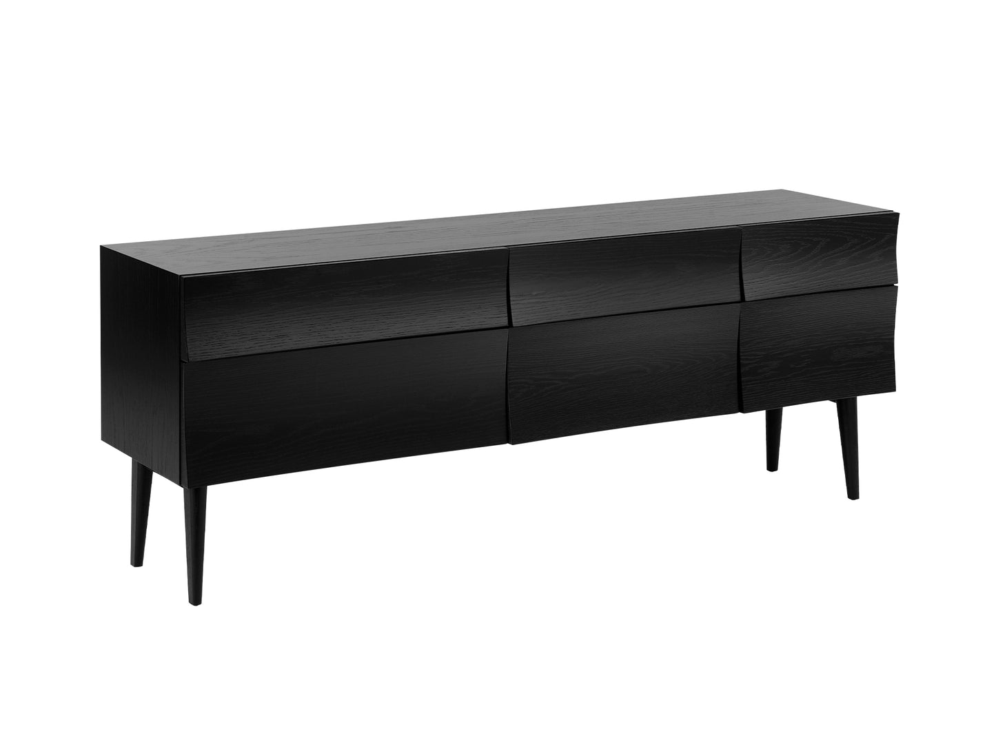 Reflect Sideboard by Muuto - Large / Black Oak
