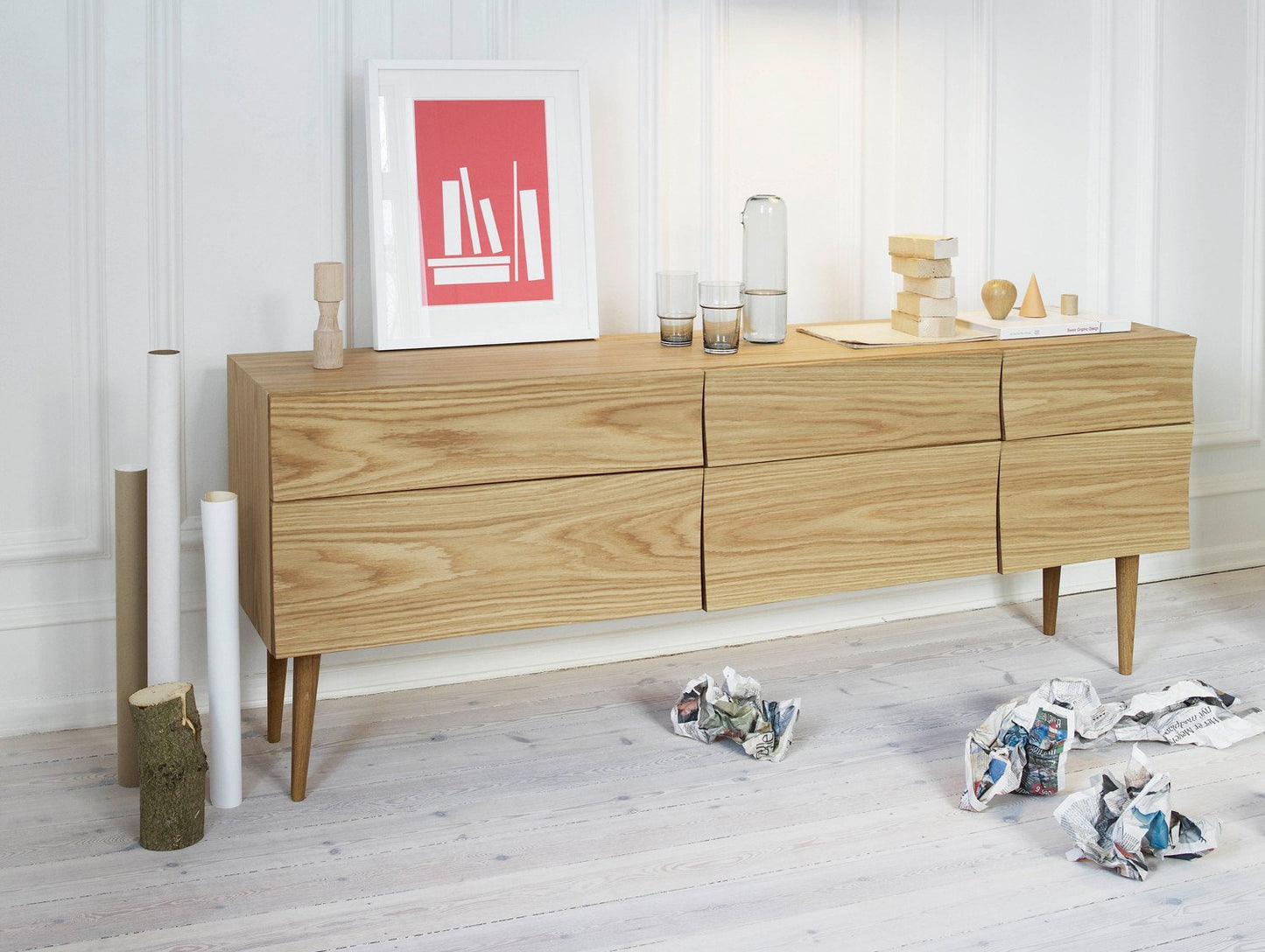 Reflect Sideboard by Muuto - Large / Oak