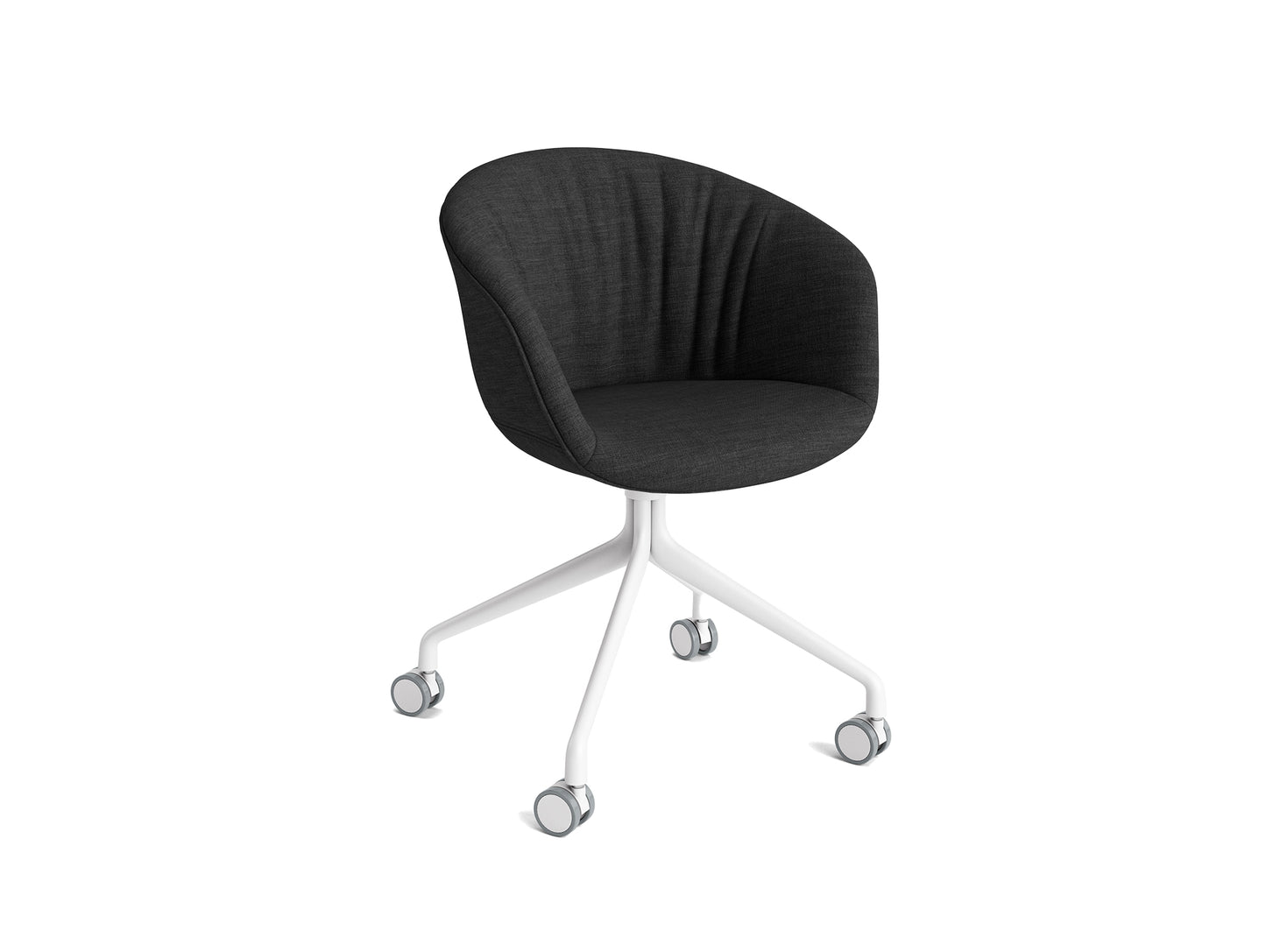 About A Chair AAC 25 Soft by HAY - Remix 173 / White Powder Coated Aluminium