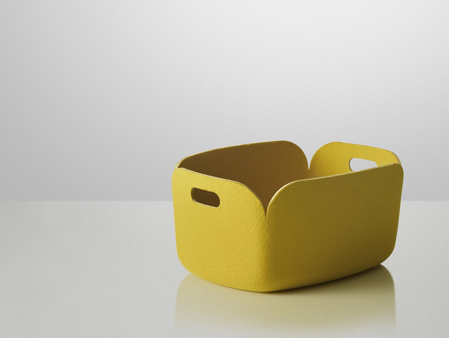 Restore Storage Basket by Muuto - Yellow 