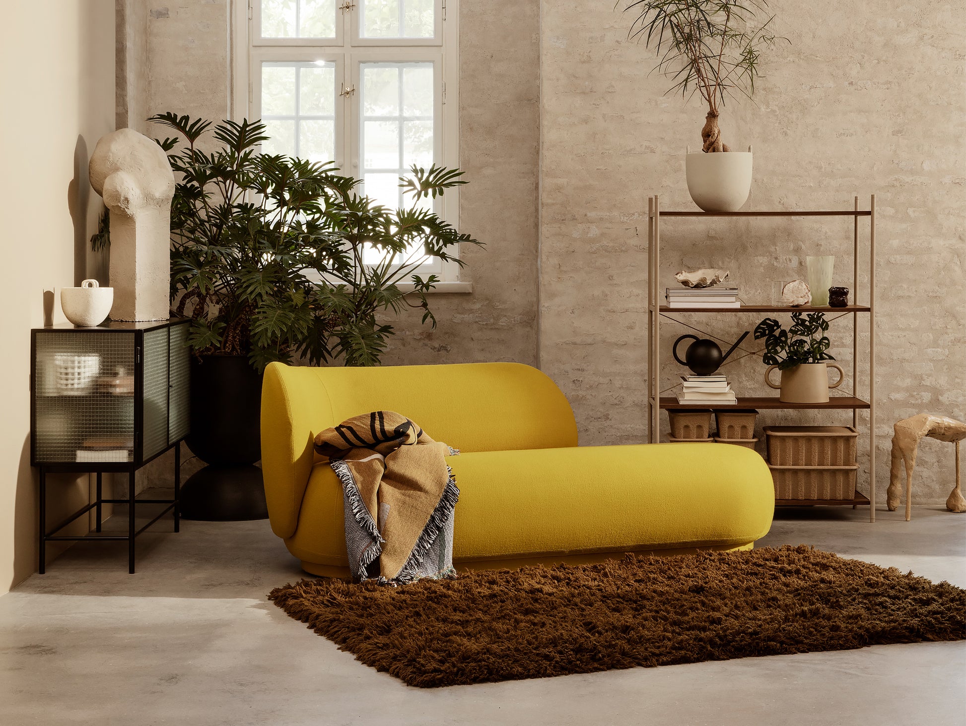 Rico Divan / Hallingdal 457 / Left Backrest / by Ferm Living