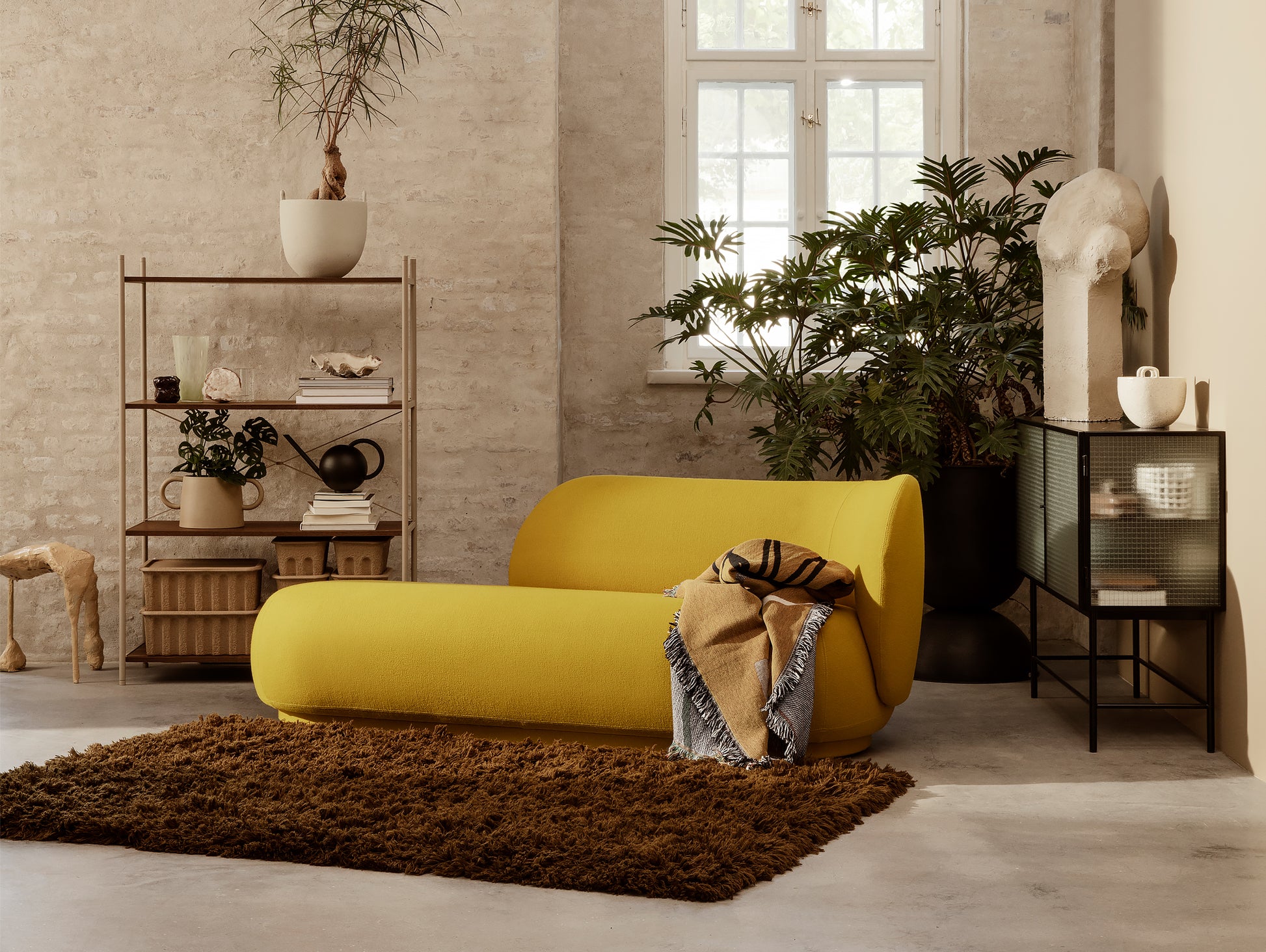 Rico Divan / Right Backrest / Hallingdal 457 / by Ferm Living