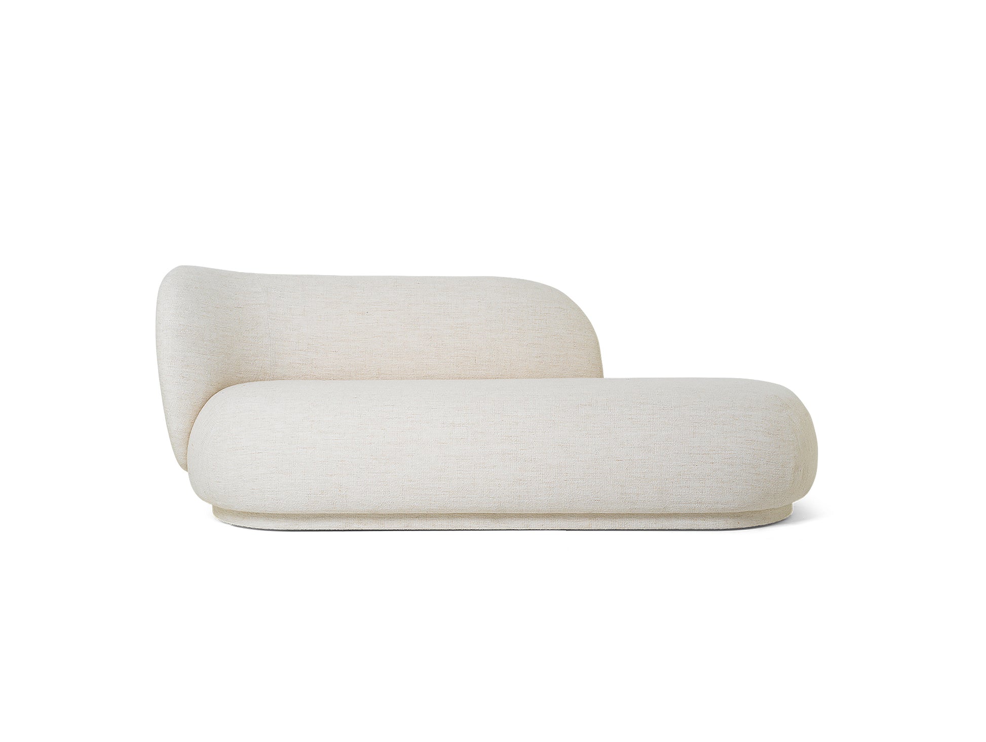 Rico Divan / Boucle Off-White / Left Backrest / by Ferm Living