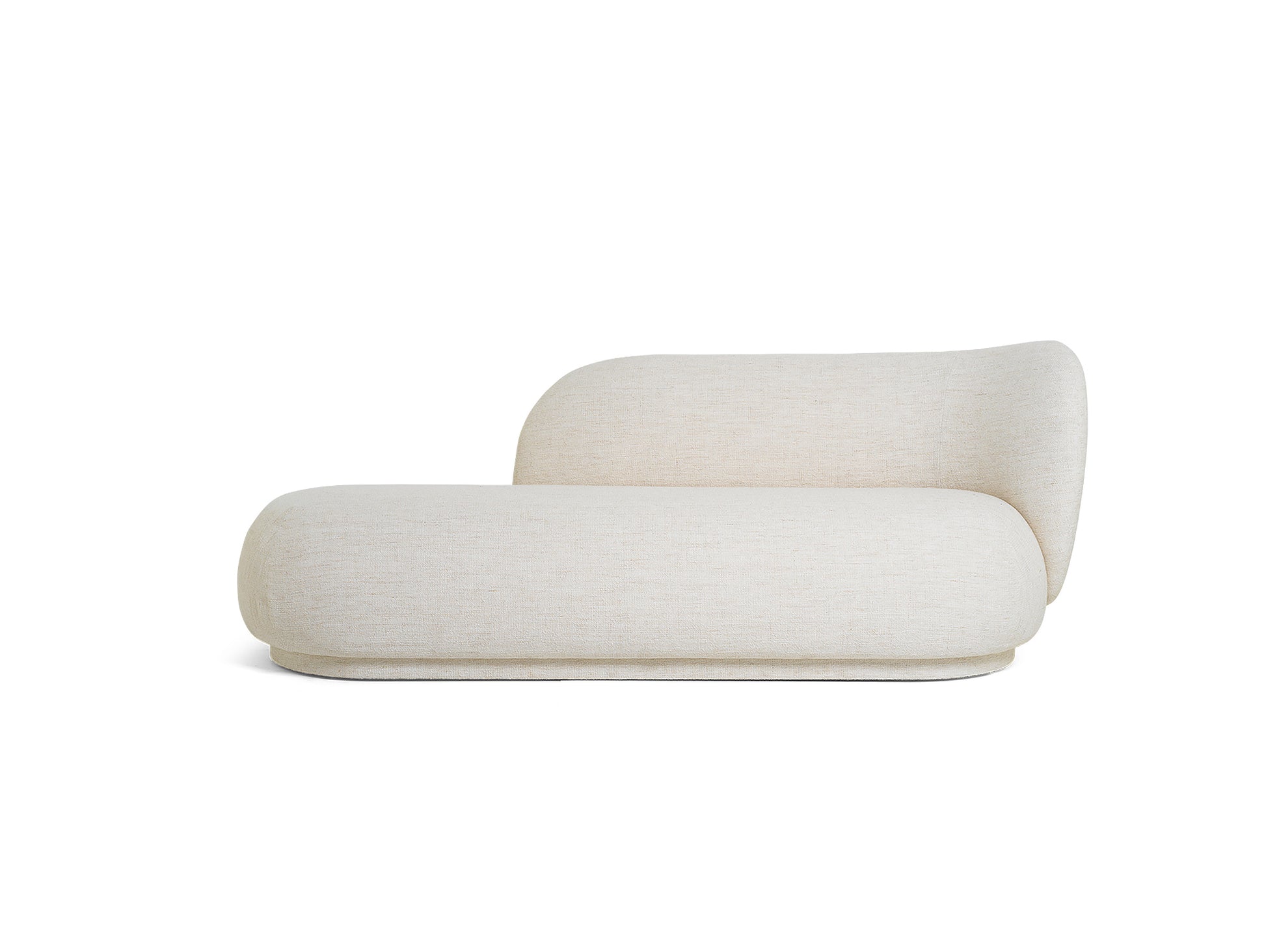 Rico Divan / Boucle Off-White / Right Backrest / by Ferm Living