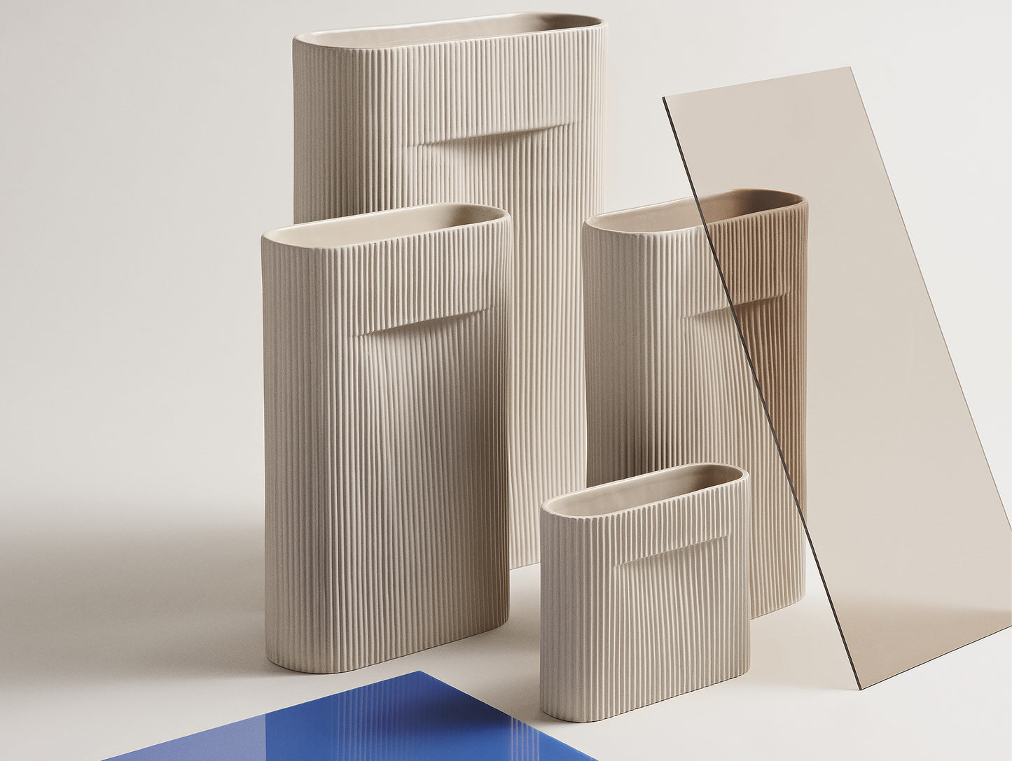 Ridge Vases by Muuto
