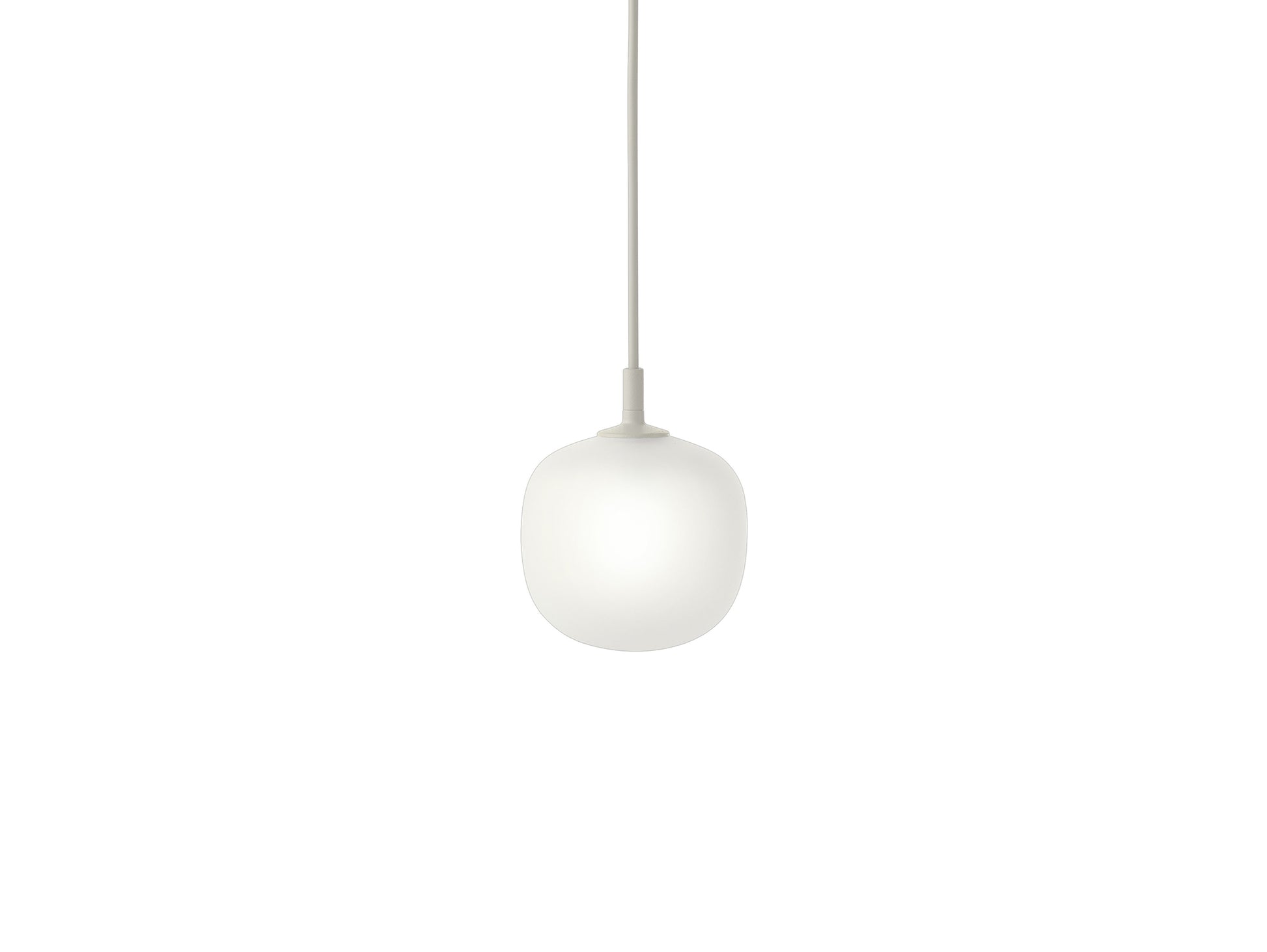 Rime Pendant Lamp by Muuto - Diameter 12 cm / Grey