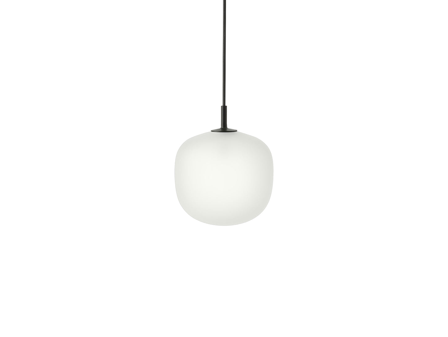 Rime Pendant Lamp by Muuto - Diameter 18 cm / Black