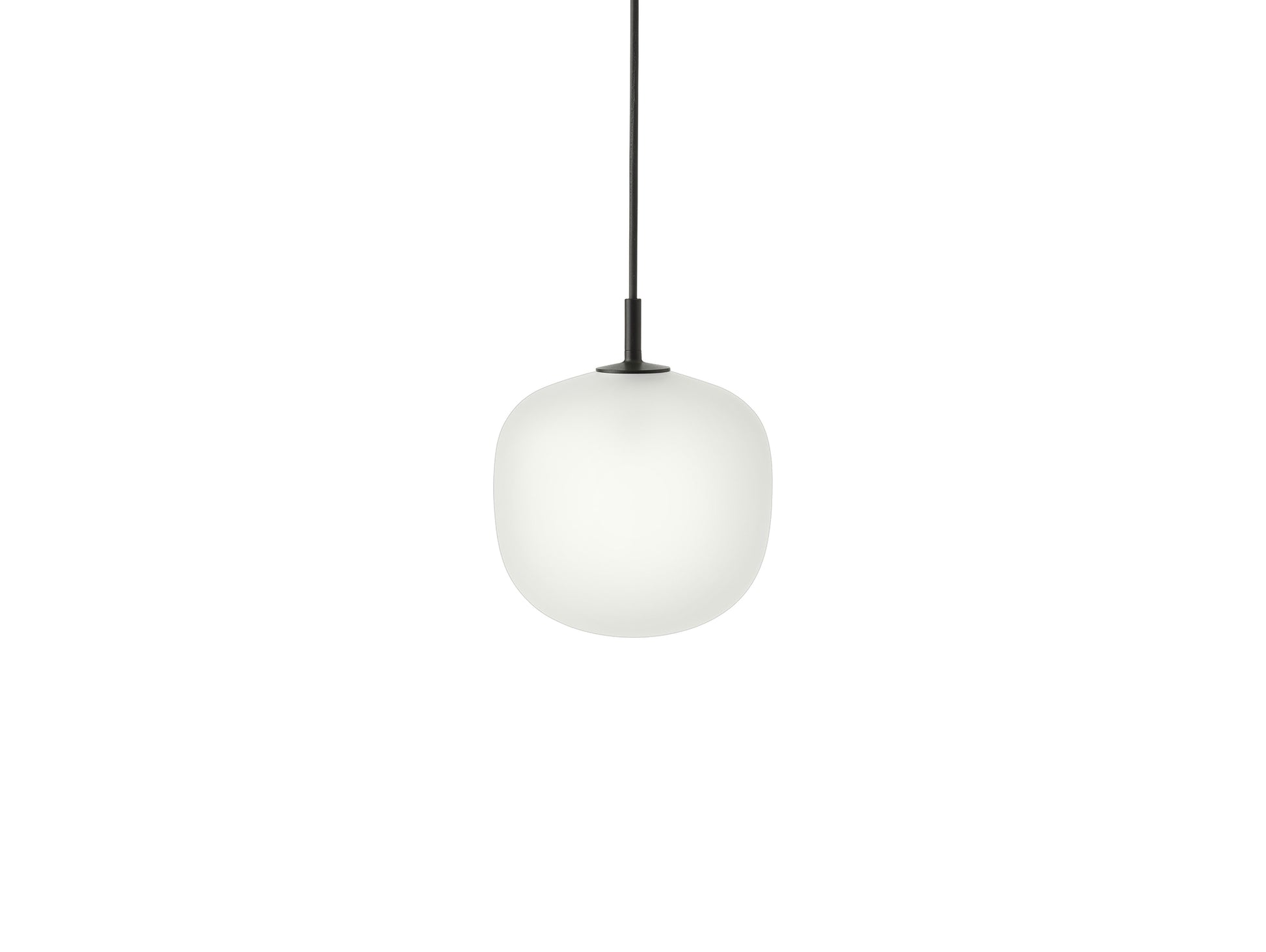 Rime Pendant Lamp by Muuto - Diameter 18 cm / Black