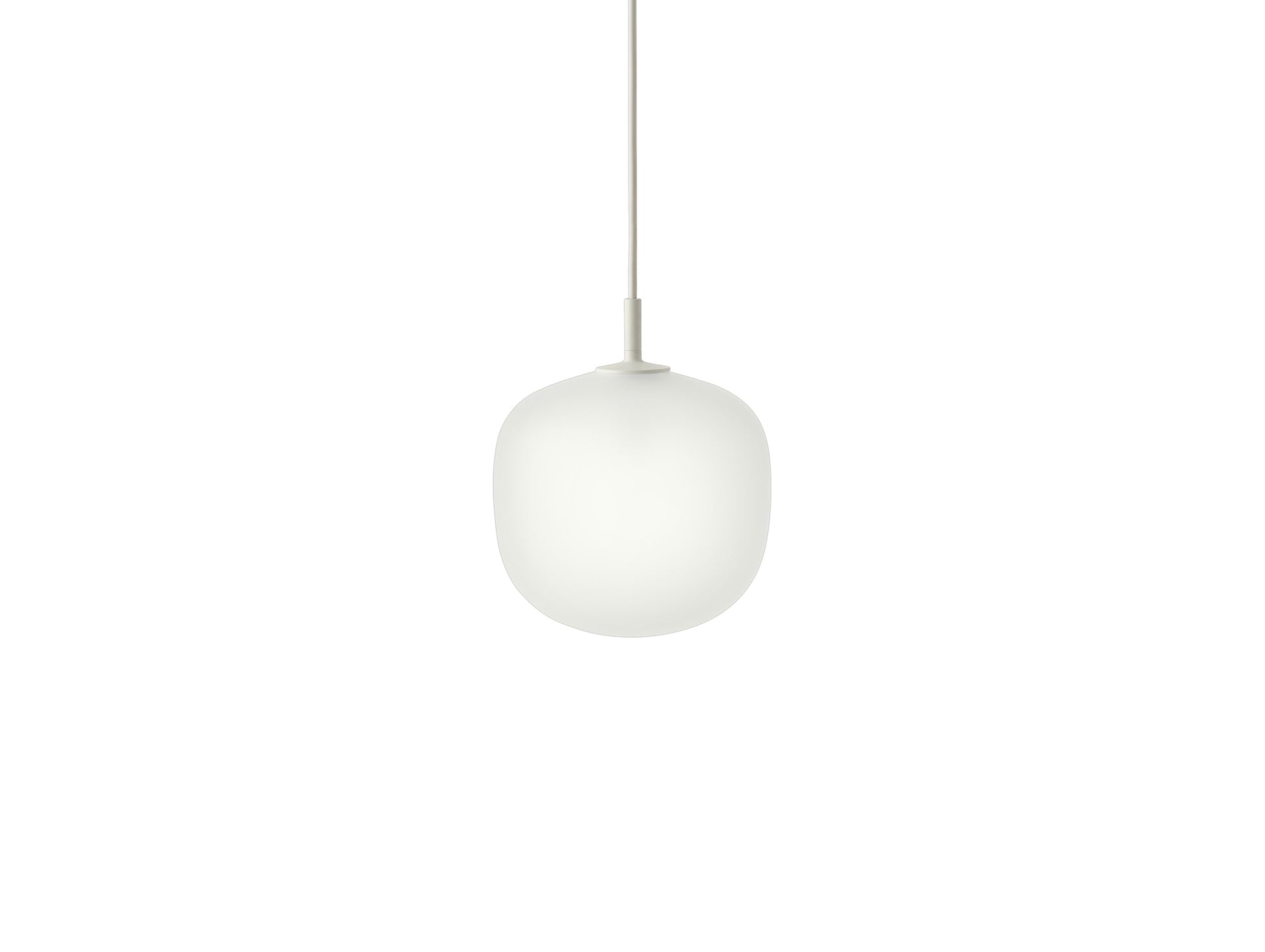 Rime Pendant Lamp by Muuto - Diameter 18 cm / White