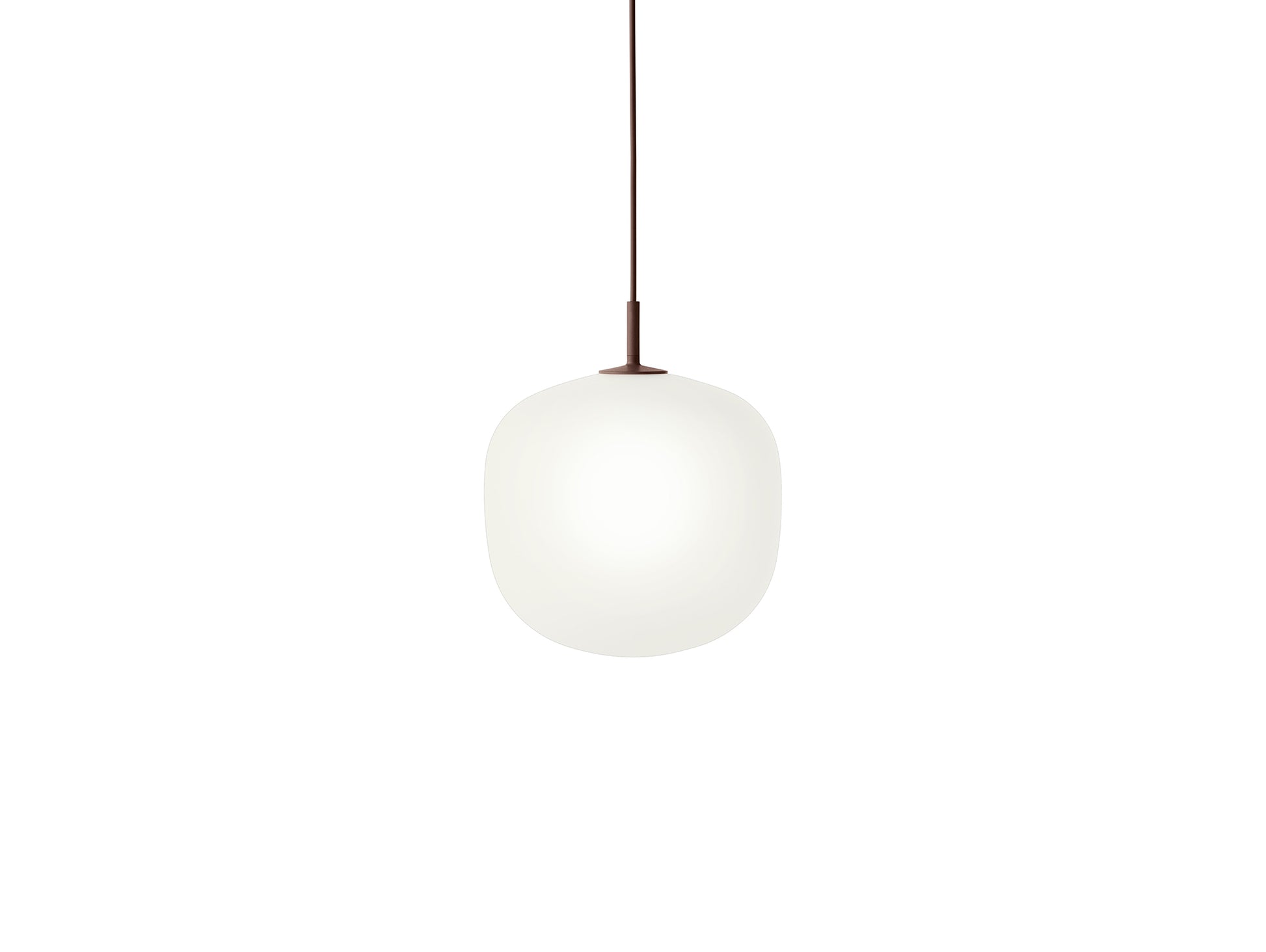 Rime Pendant Lamp by Muuto - Diameter 25 cm / Deep Red