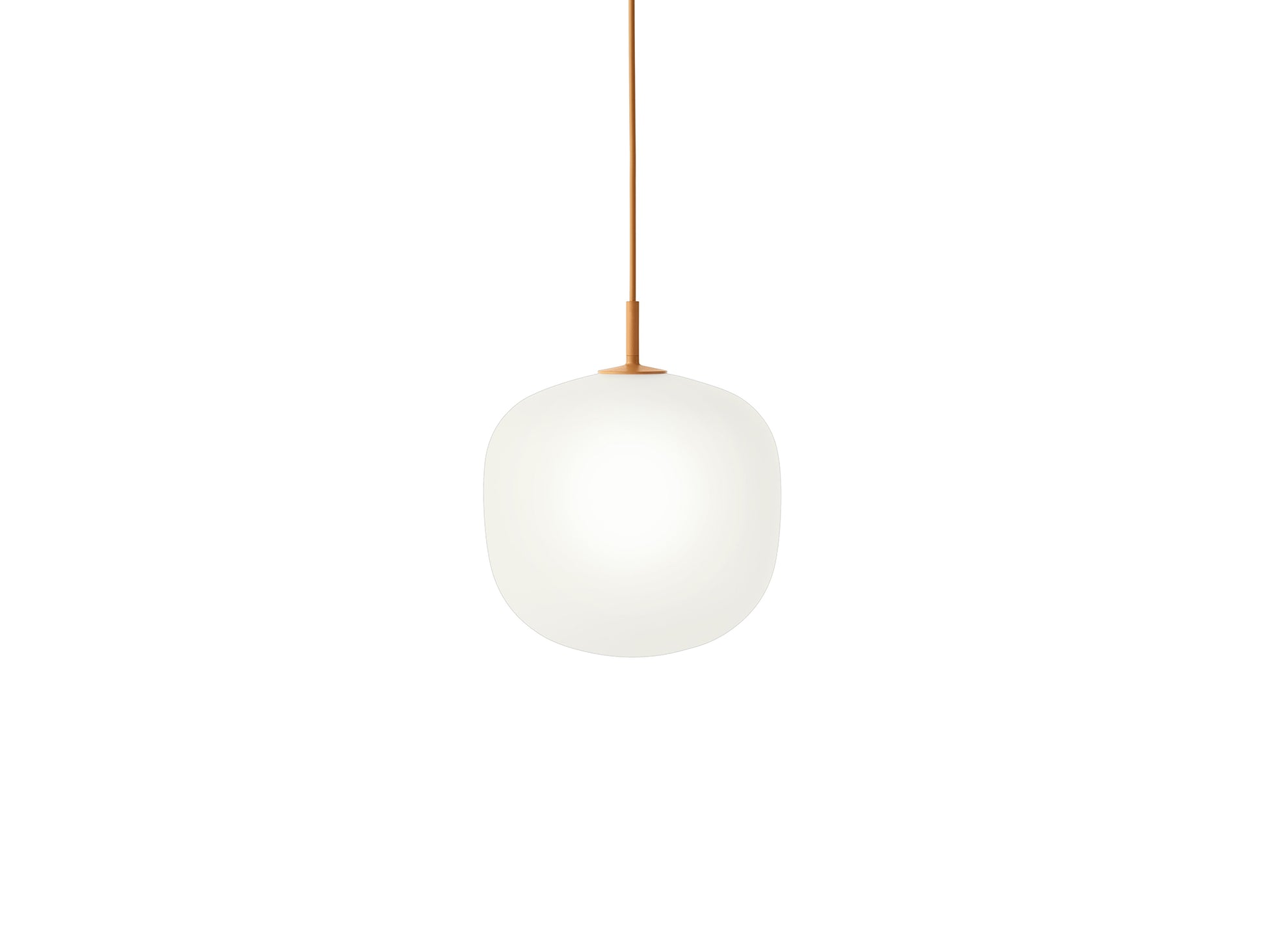 Rime Pendant Lamp by Muuto - Diameter 25 cm / Orange