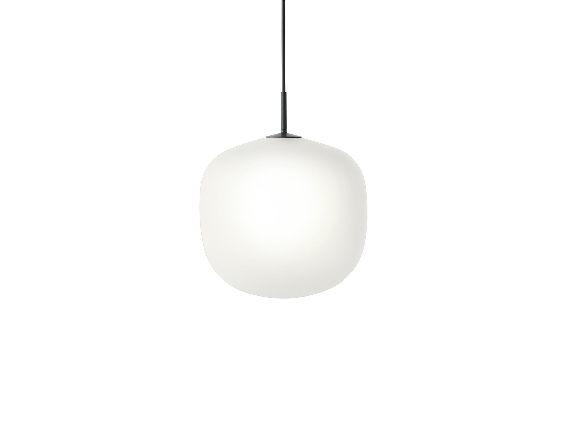 Rime Pendant Lamp by Muuto - Diameter 37 cm / Black
