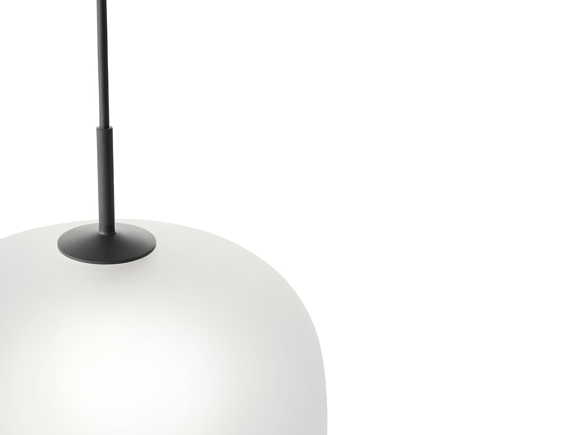 Rime Pendant Lamp by Muuto - Diameter 37 cm / Black