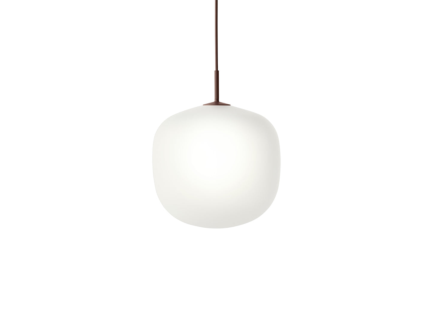 Rime Pendant Lamp by Muuto - Diameter 37 cm / Deep Red