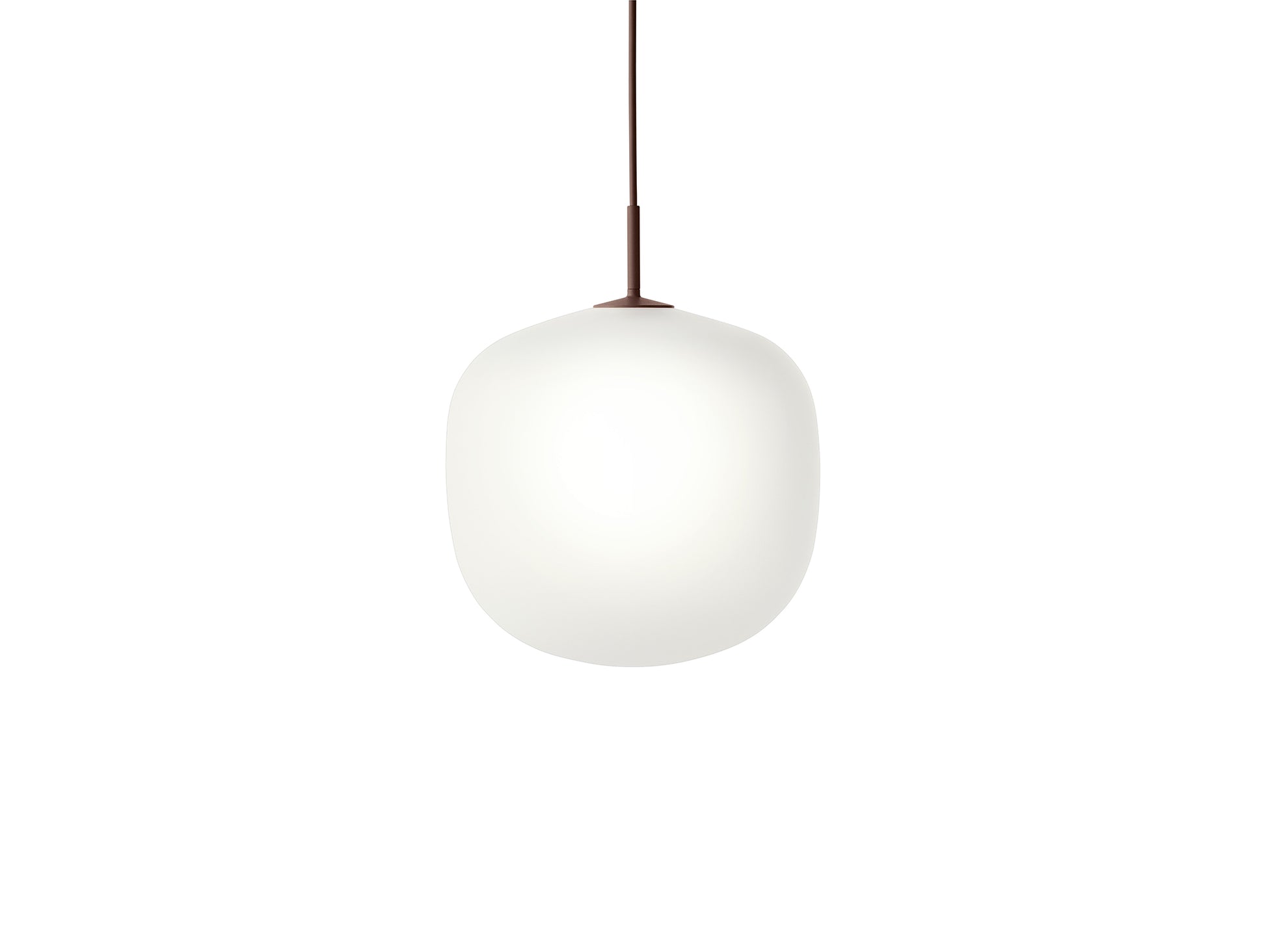 Rime Pendant Lamp by Muuto - Diameter 37 cm / Deep Red