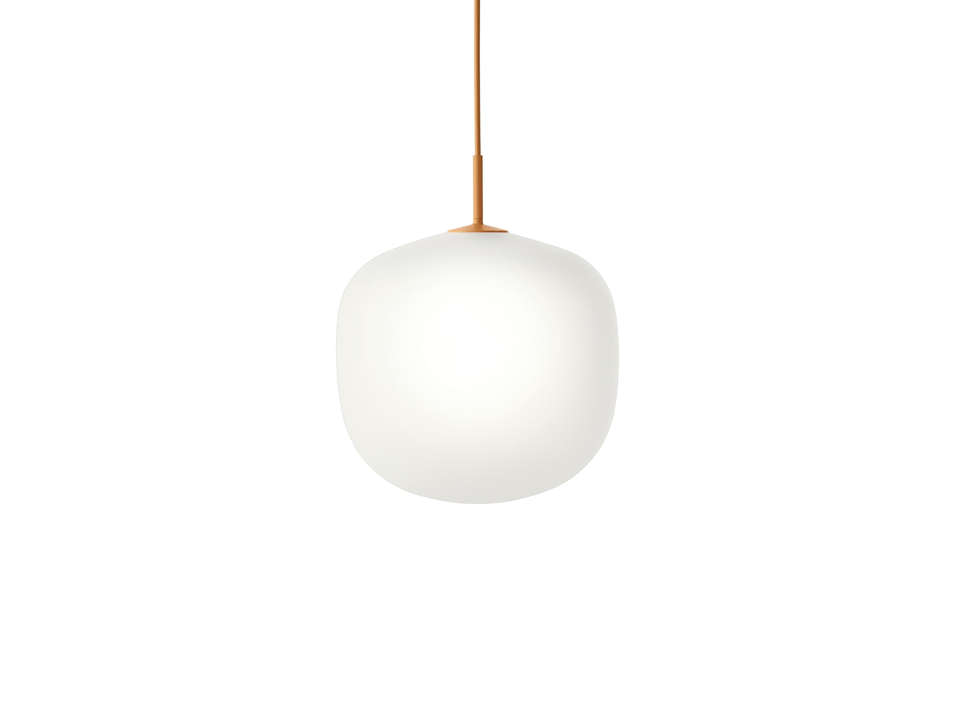Rime Pendant Lamp by Muuto - Diameter 37 cm / Orange