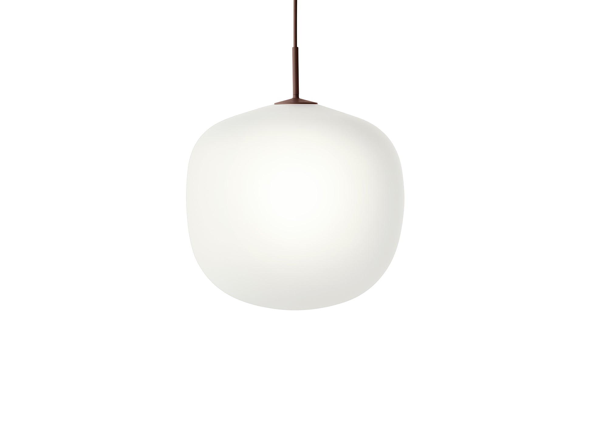 Rime Pendant Lamp by Muuto - Diameter 45 cm / Deep Red
