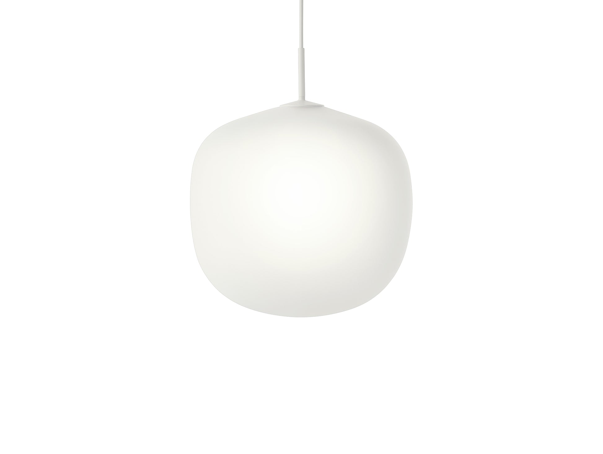Rime Pendant Lamp by Muuto - Diameter 45 cm / White