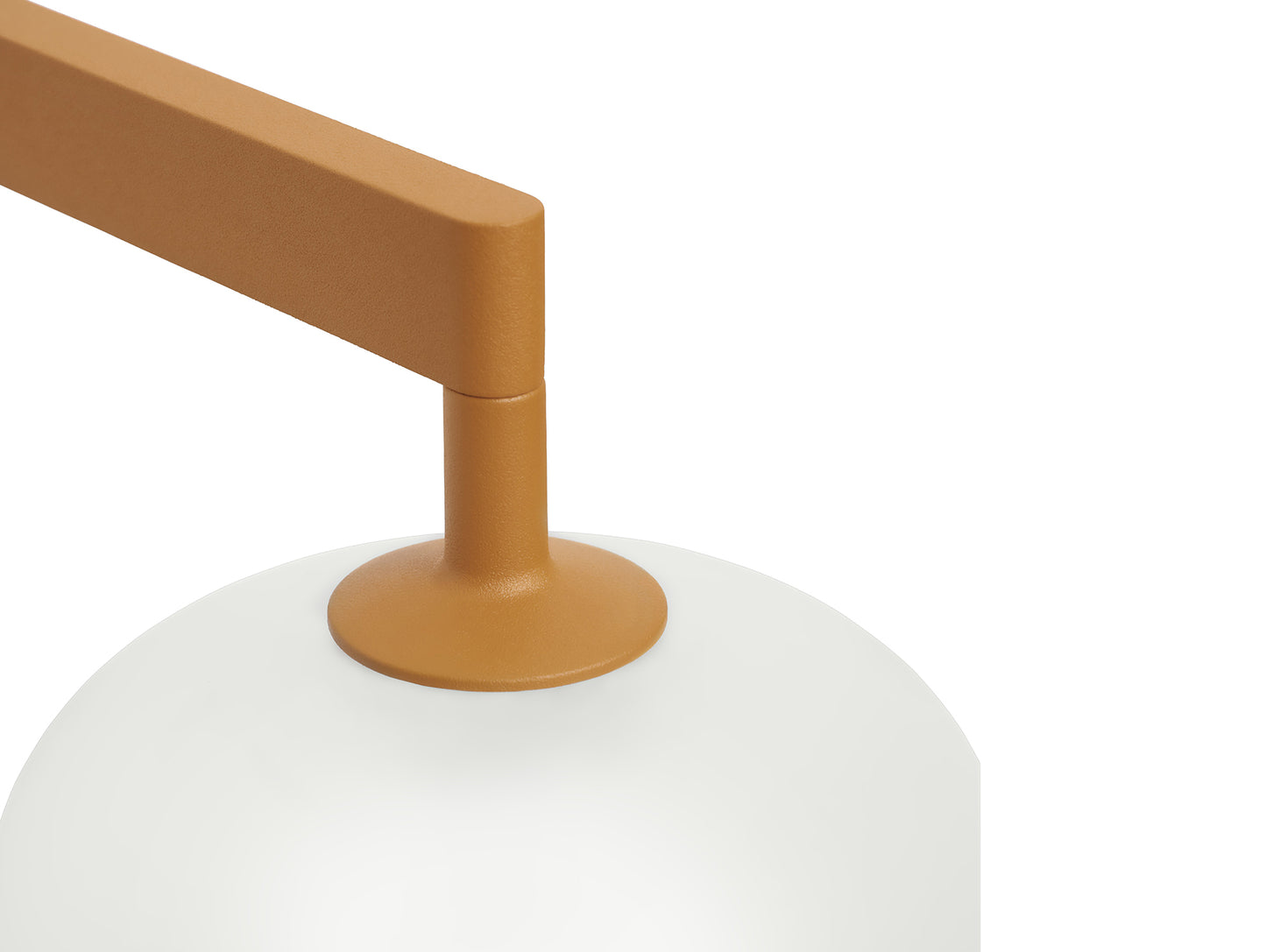 Orange Rime Wall Lamp by Muuto