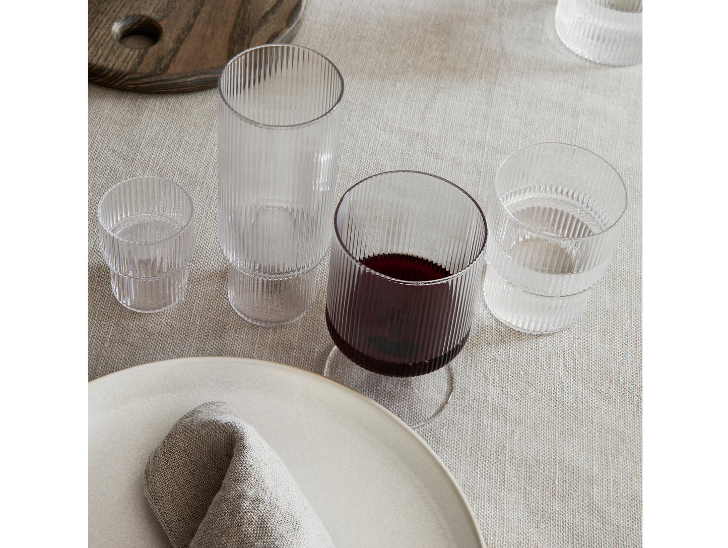 Ripple Wine Glasses - Set of 2 by Ferm Living