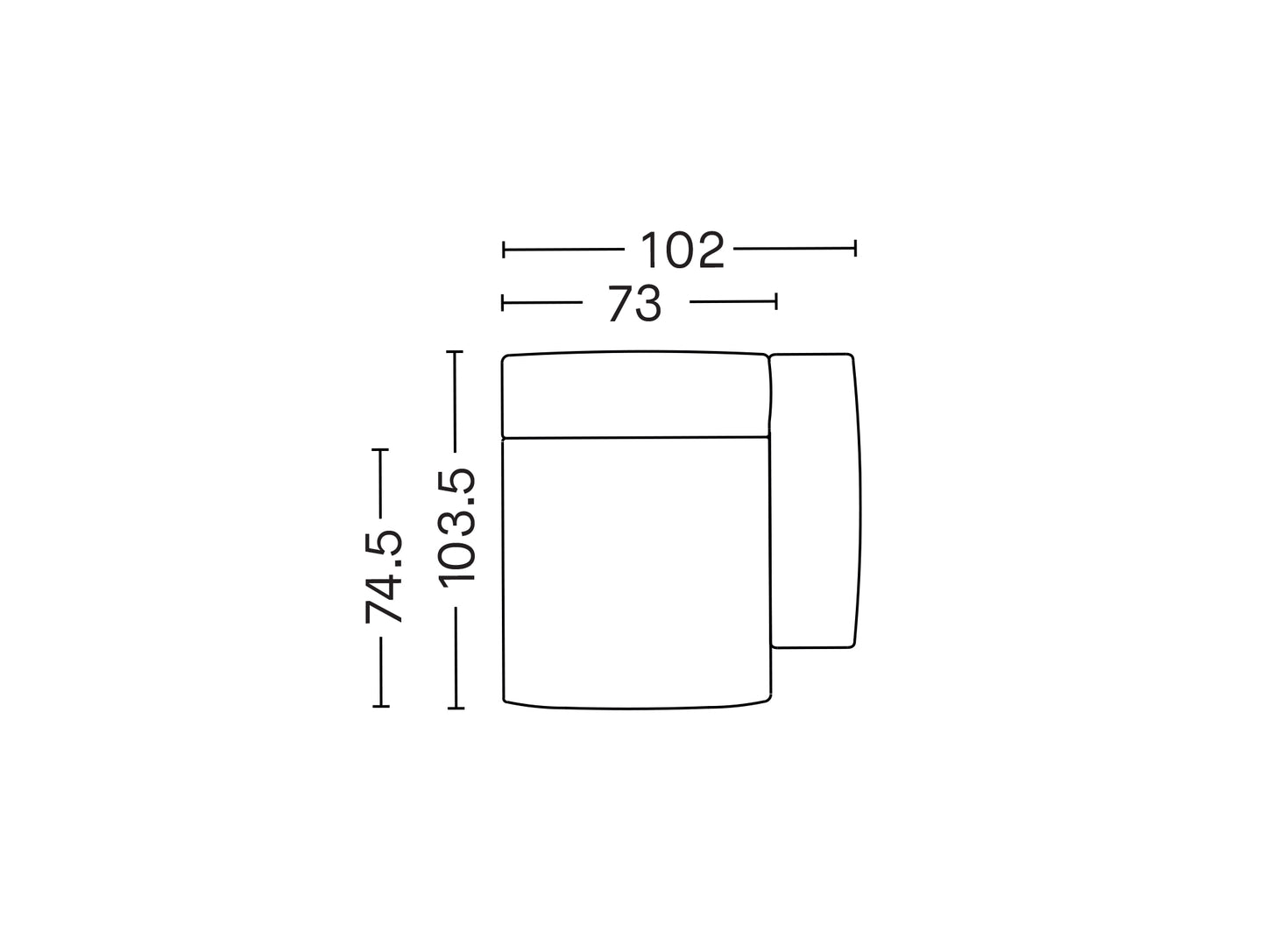 HAY Mags Soft Sofa - Module S1065