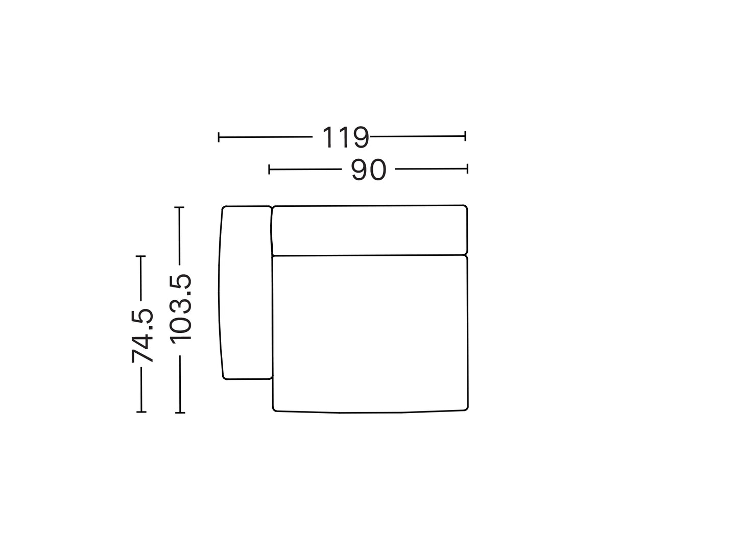 Mags Soft Sofa (Low Armrest) - Individual Modules