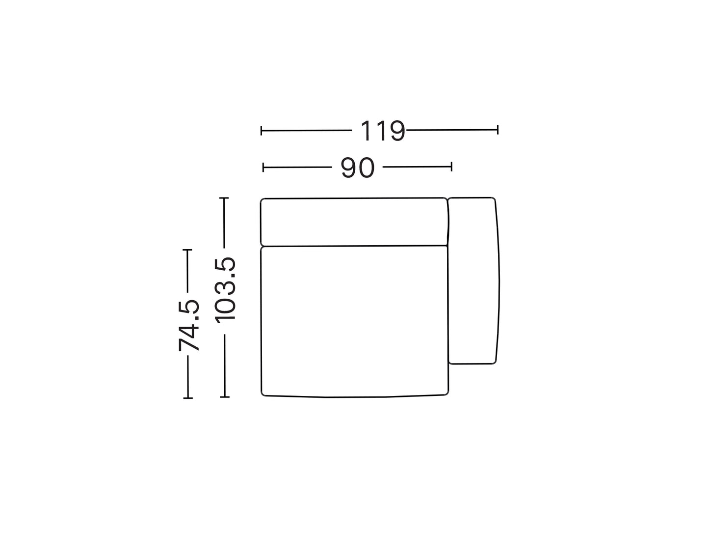 HAY Mags Soft Sofa - Module S1965