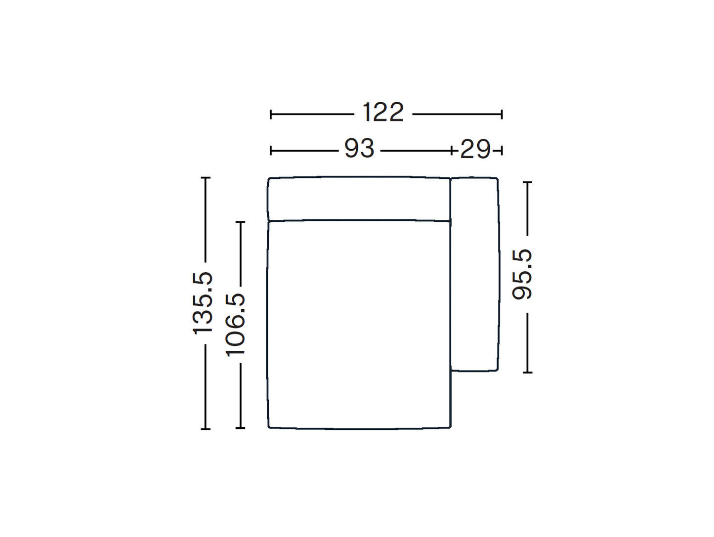 Mags Soft Sofa - Individual Modules by HAY - S8261 Module