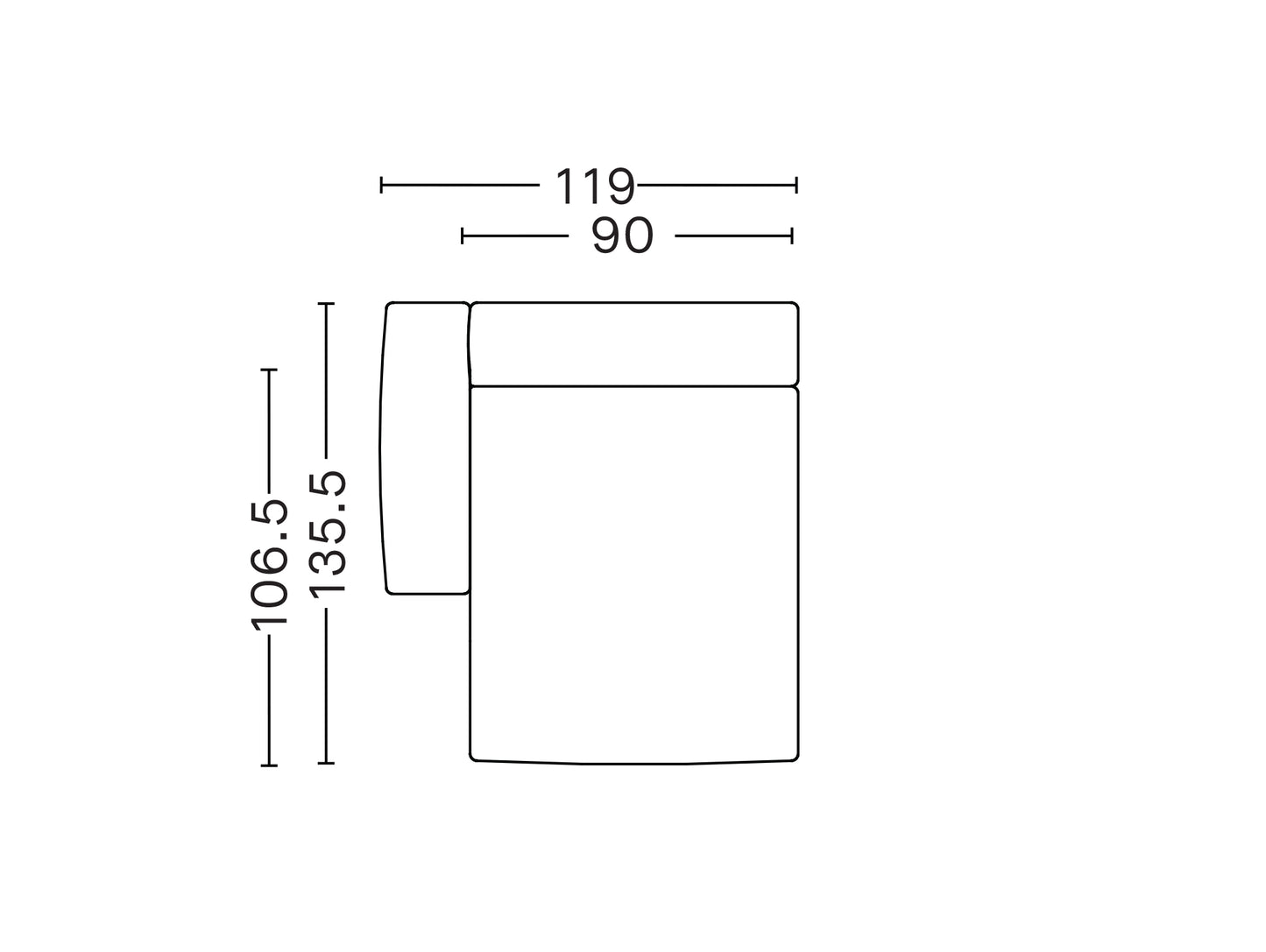 HAY Mags Soft Sofa - Module S8264