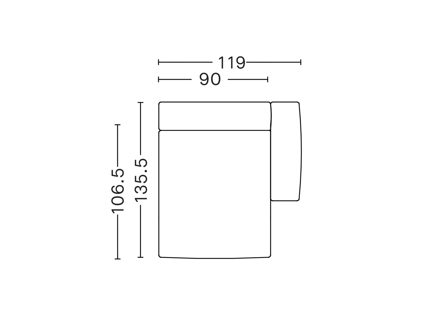 HAY Mags Soft Sofa - Module S8265