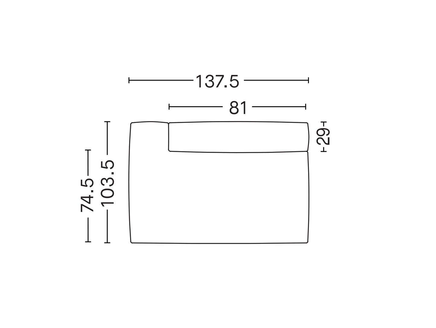 HAY Mags Soft Sofa - Module S9301