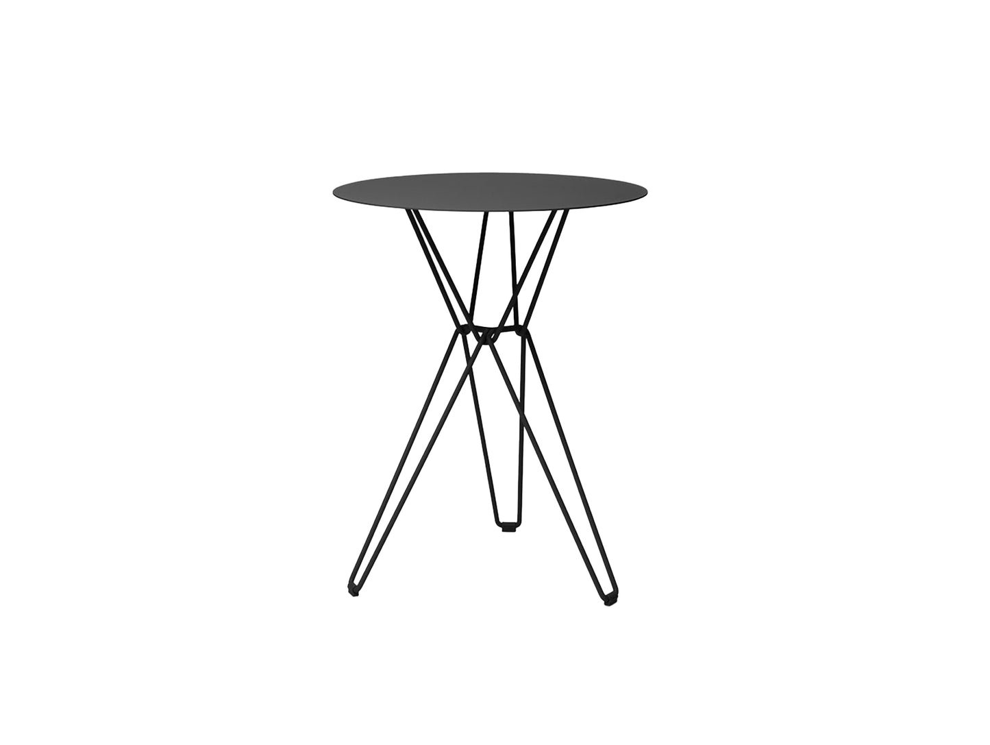 60 cm Diameter top with 72 cm Base - Black 