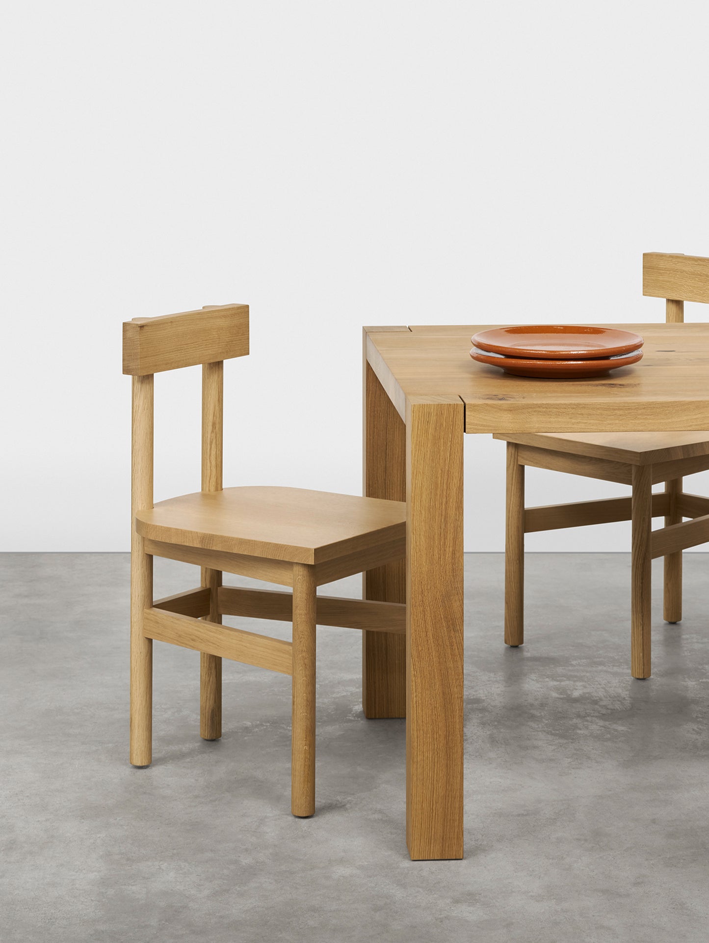 SX01 Gamar Chair by e15 - Clear Lacquered Oak