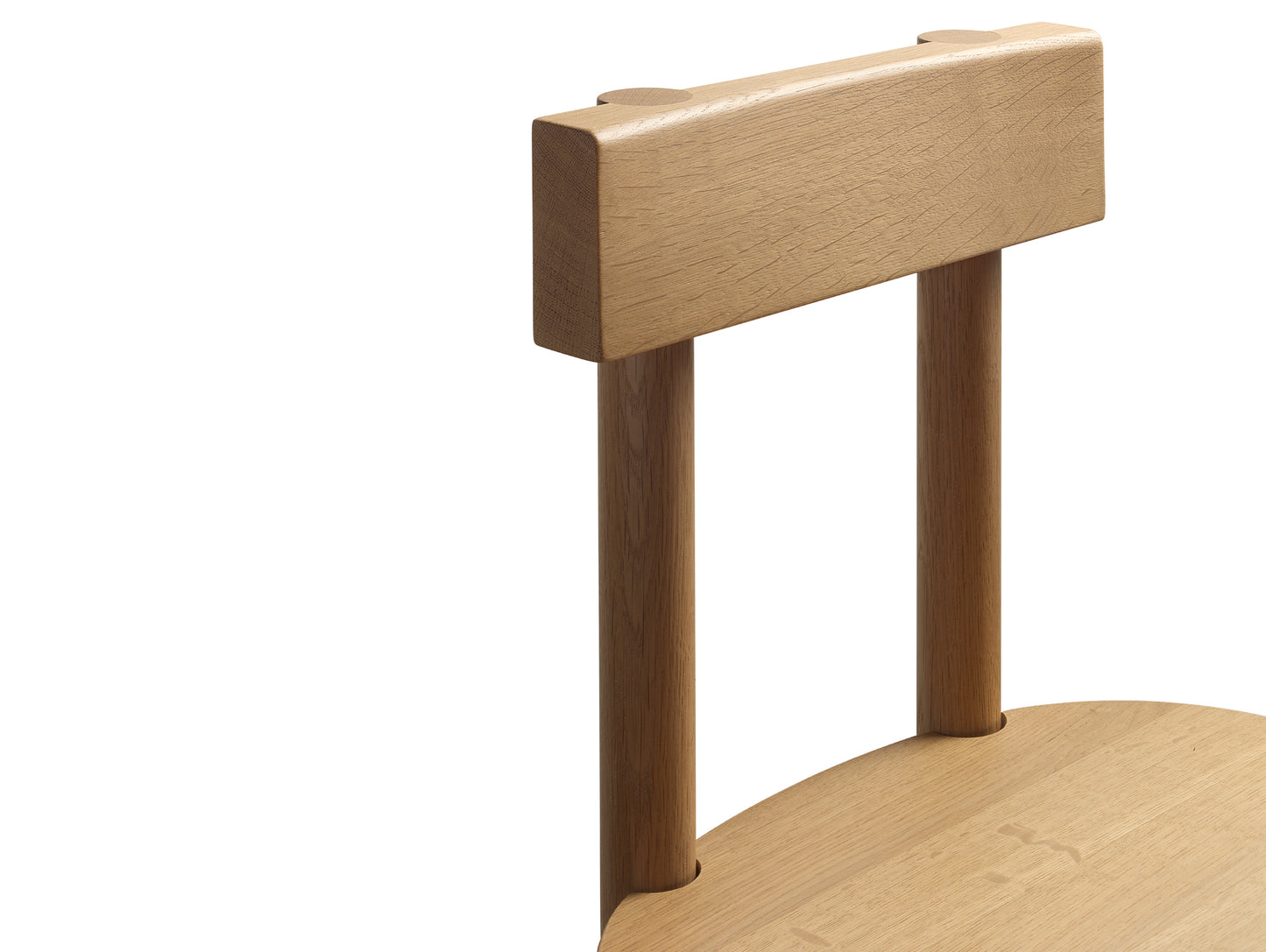 SX01 Gamar Chair by e15 - Clear Lacquered Oak