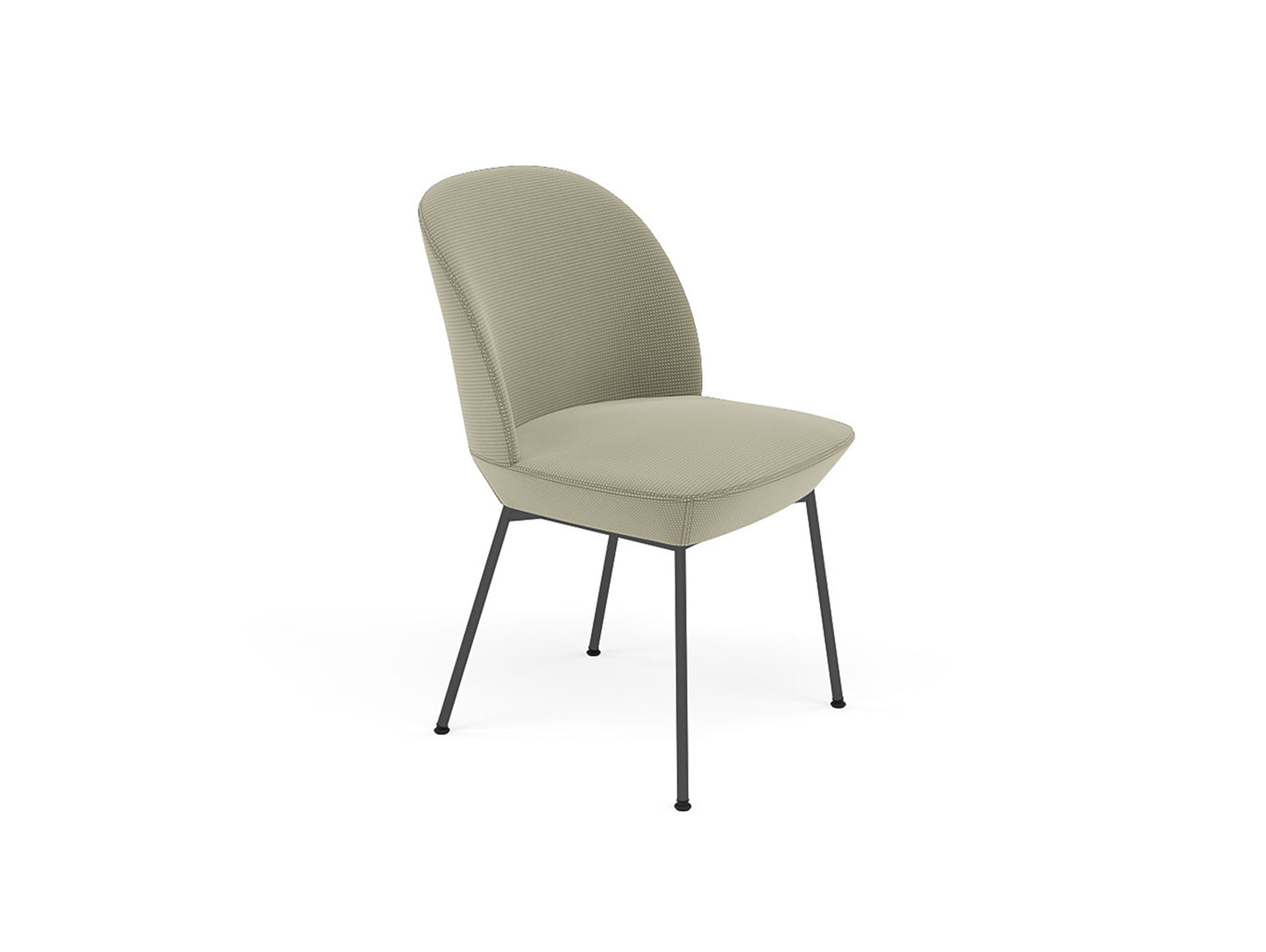 Oslo Side Chair by Muuto - Sabi 921 / Black  Base