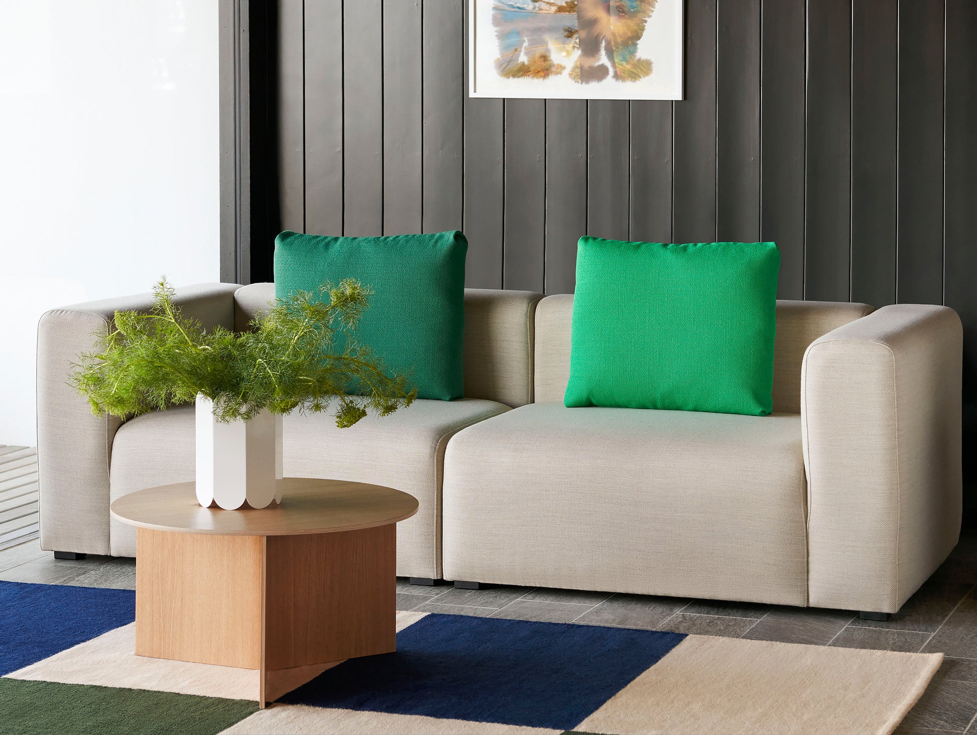 Mags 2.5 Seater / Combination 1 / Fiord 322 by HAY