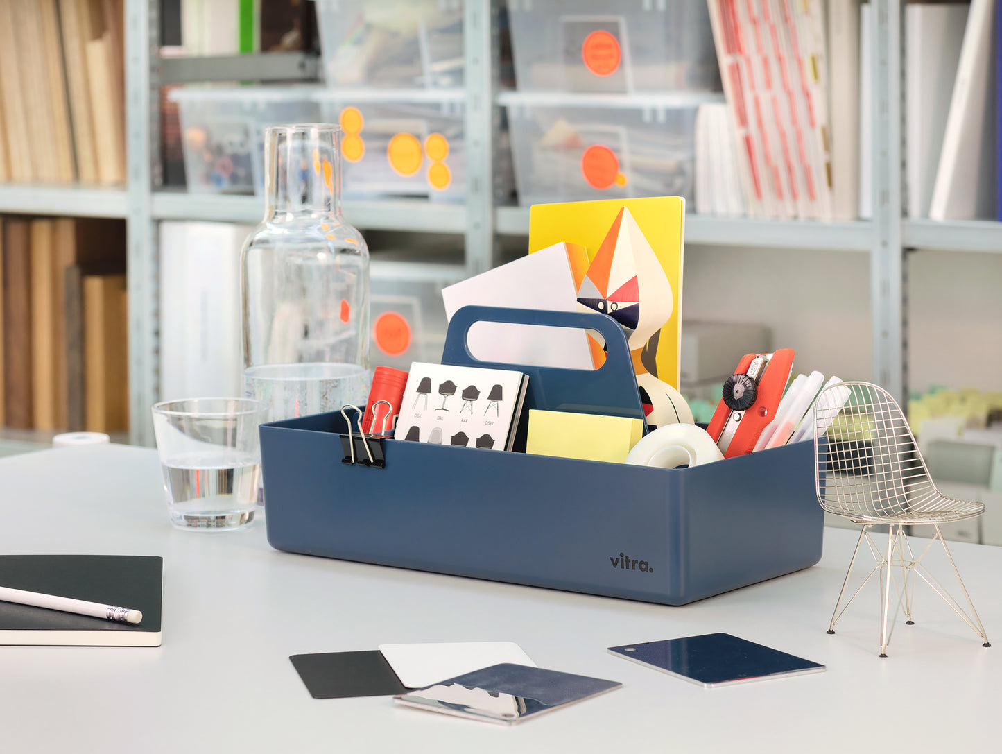 Sea Blue Toolbox RE by Vitra