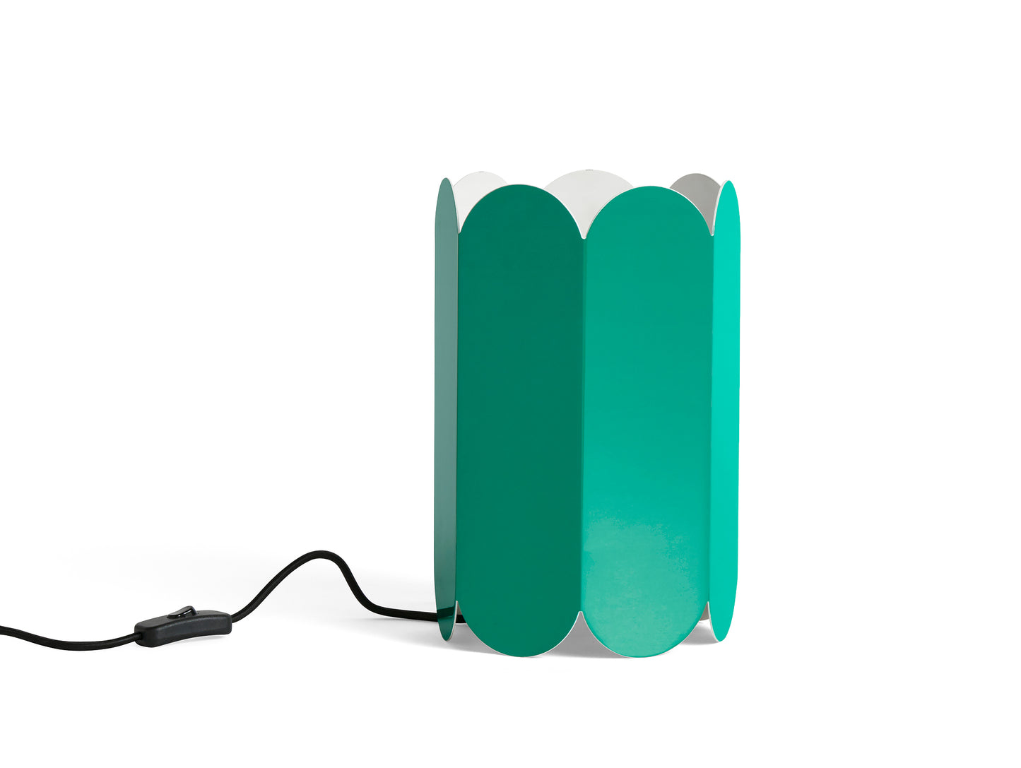 Sea Green Arcs Table Lamp by HAY