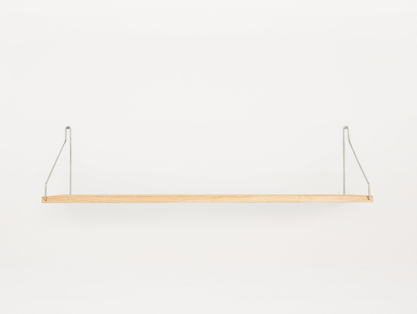 Shelf by Frama - D20 W80 / Oiled Oak / Stainless Steel Brackets