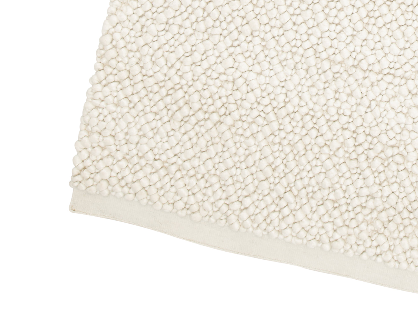 Sigga Rug in White by Linie Design