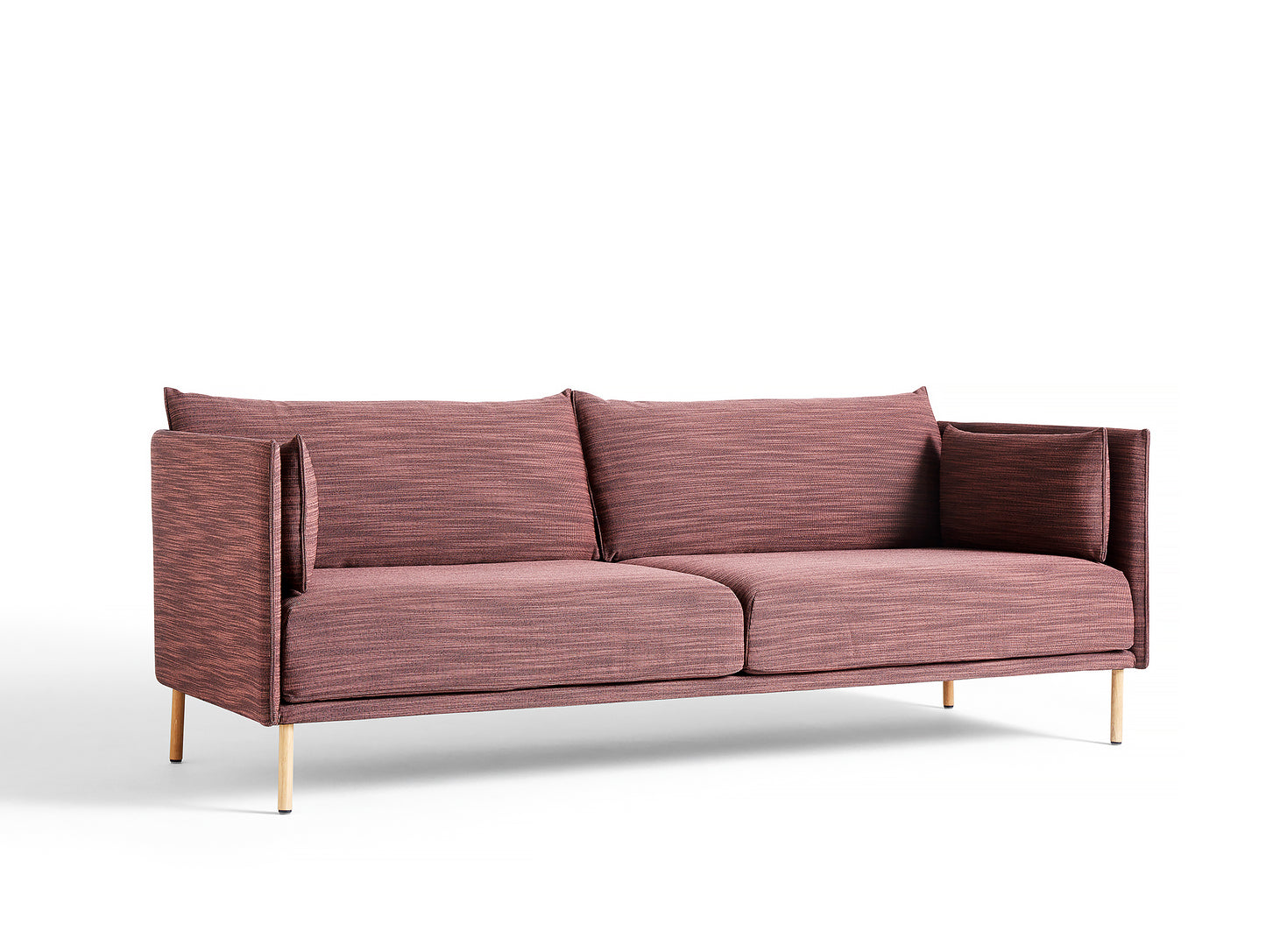 Silhouette Sofa - Oak base, Raas 662, Matching piping