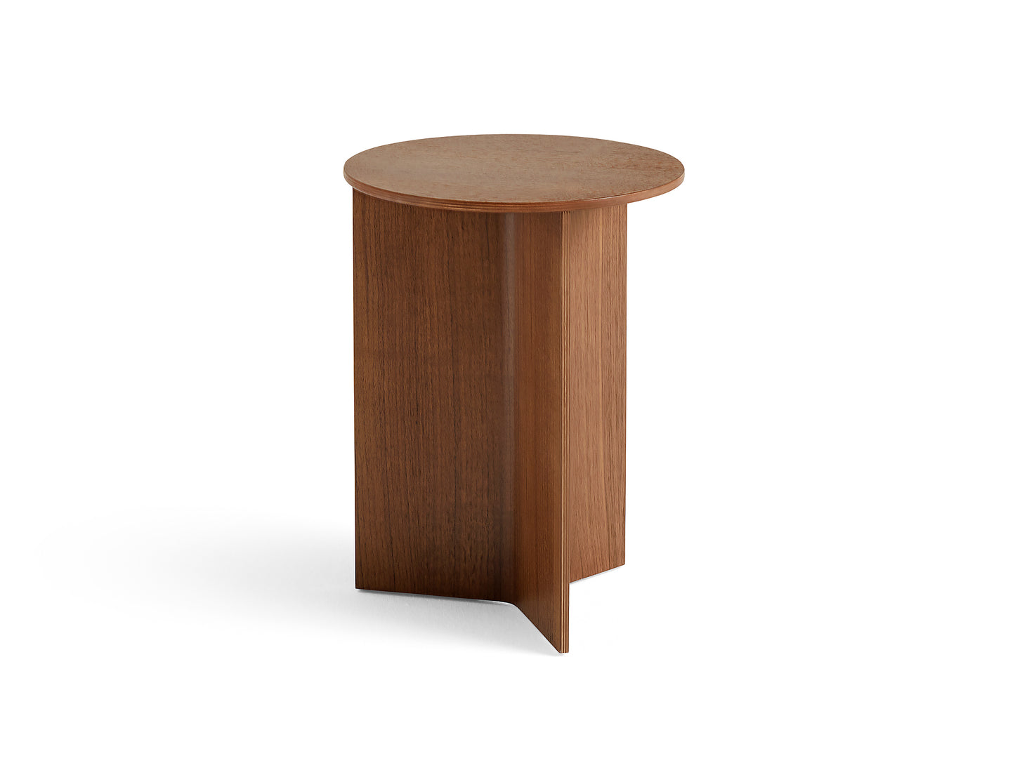 Slit Table Wood High Walnut by HAY