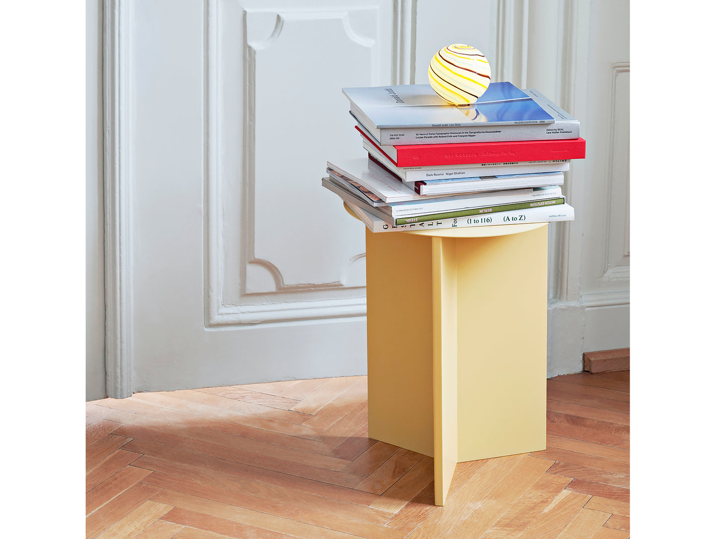 HAY Slit Table High - Light Yellow