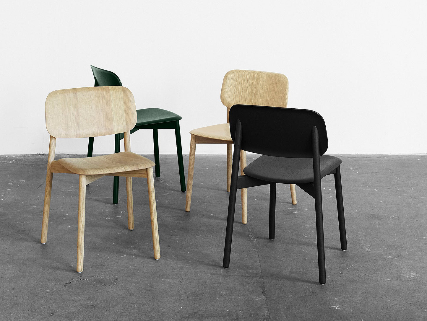 Soft Edge 60 (Wood Dining Chair)