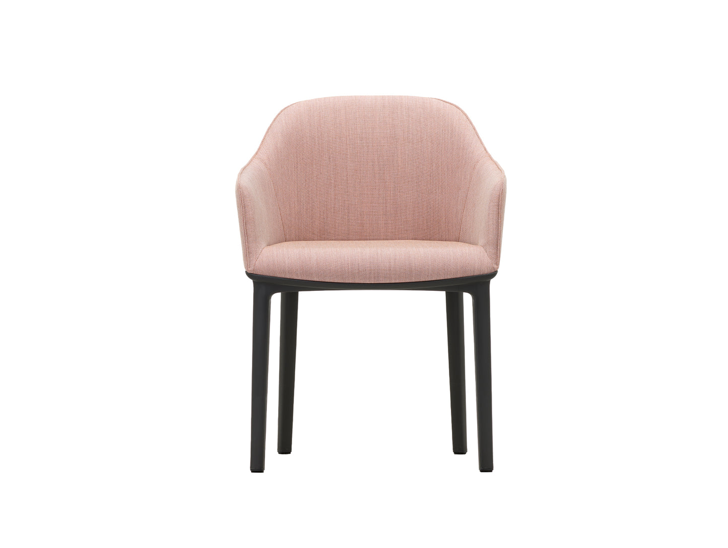 Softshell Chair by Vitra - Tress Pale Rose Melange 05 (F80)